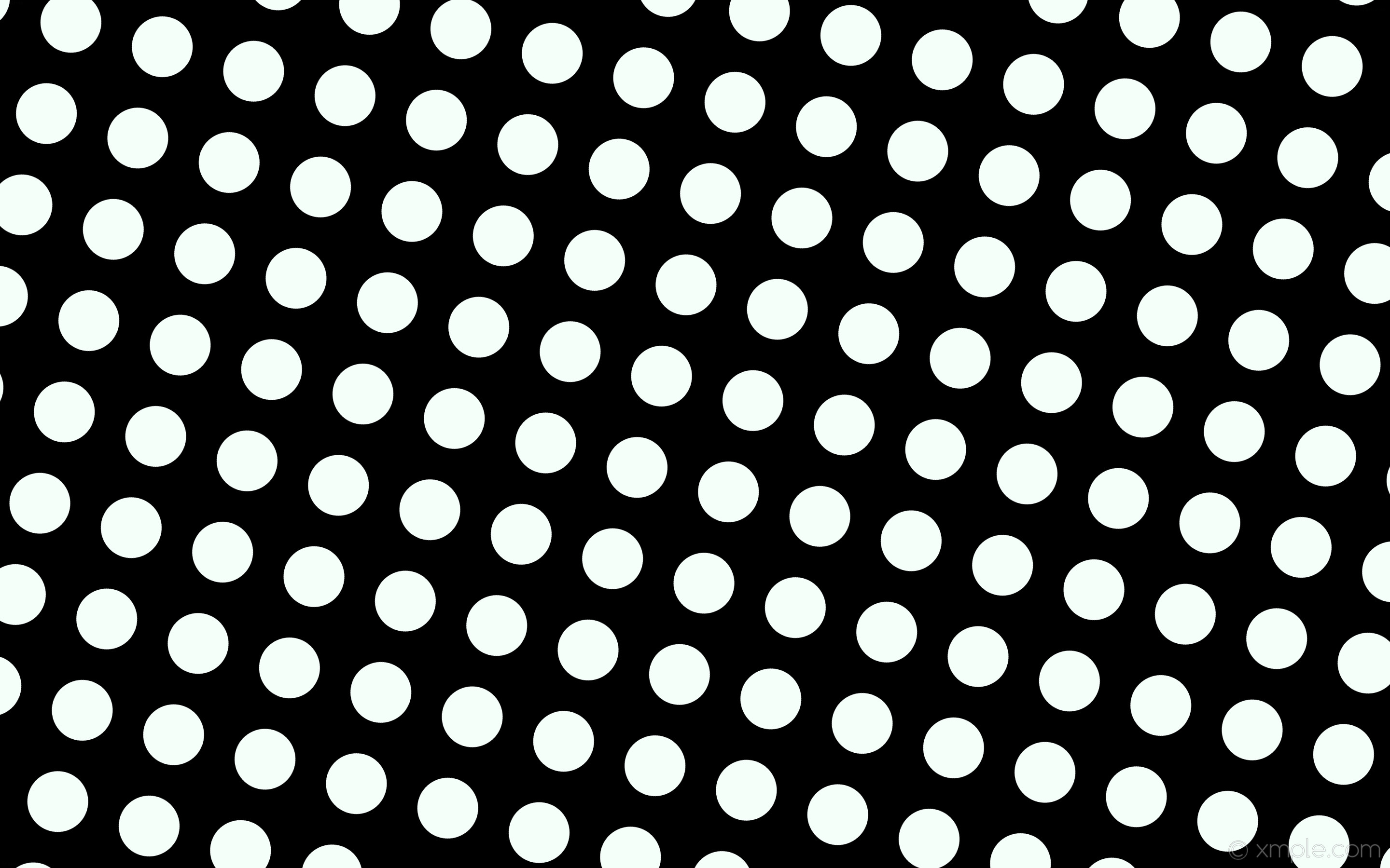 wallpaper white black spots polka dots mint cream #000000 #f5fffa 345Â°  126px 196px