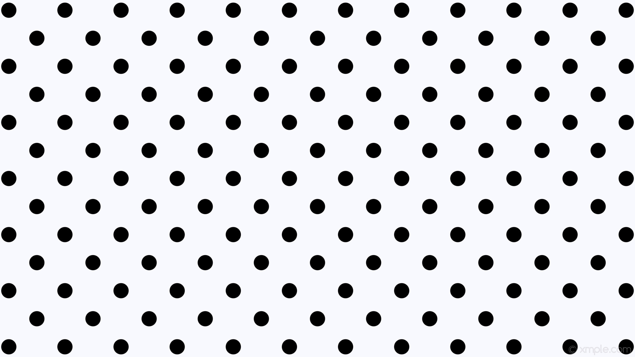 wallpaper dots black white spots polka ghost white #f8f8ff #000000 315Â°  49px 128px