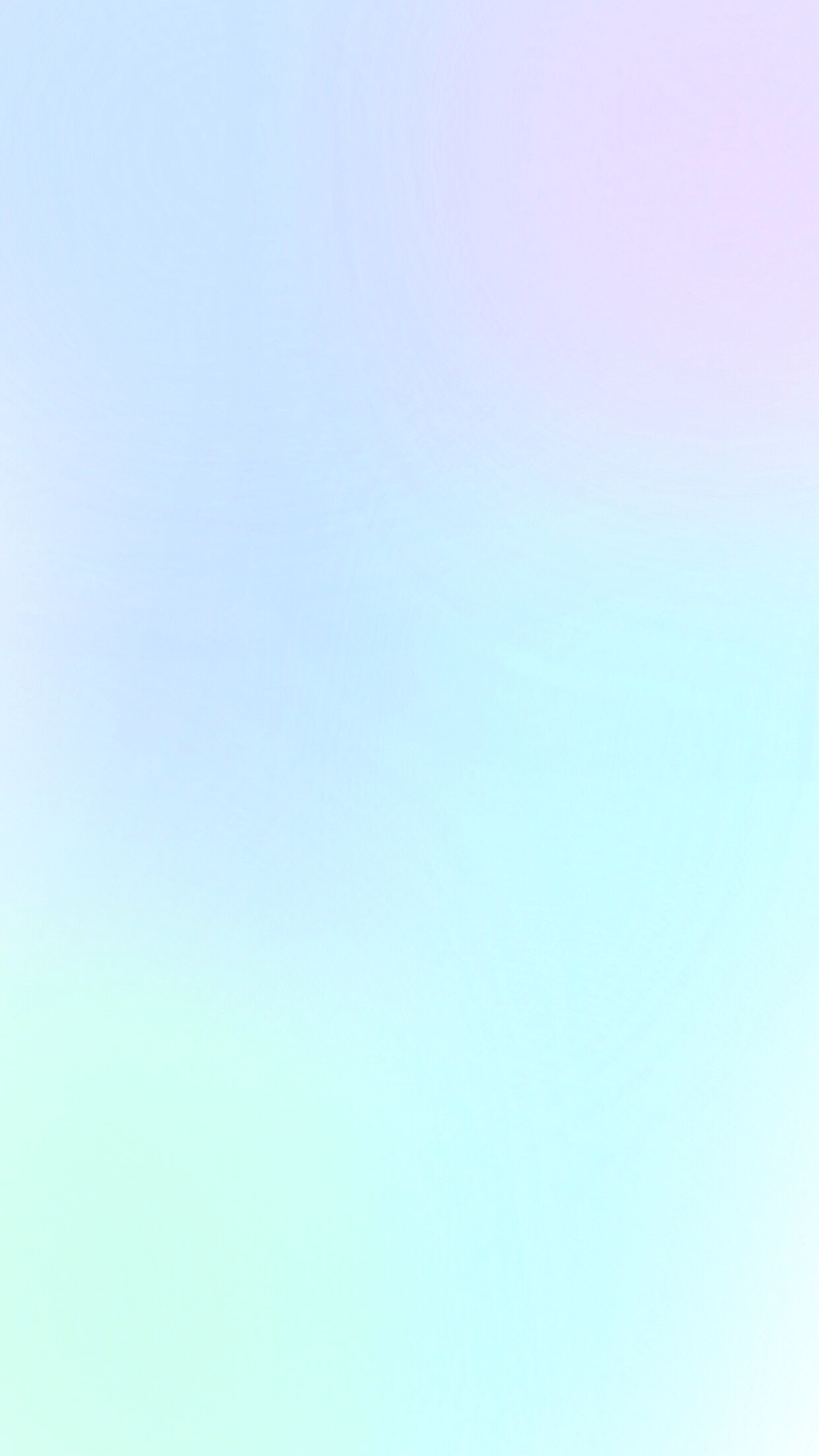 Pastel blue purple mint ombre gradient phone wallpaper