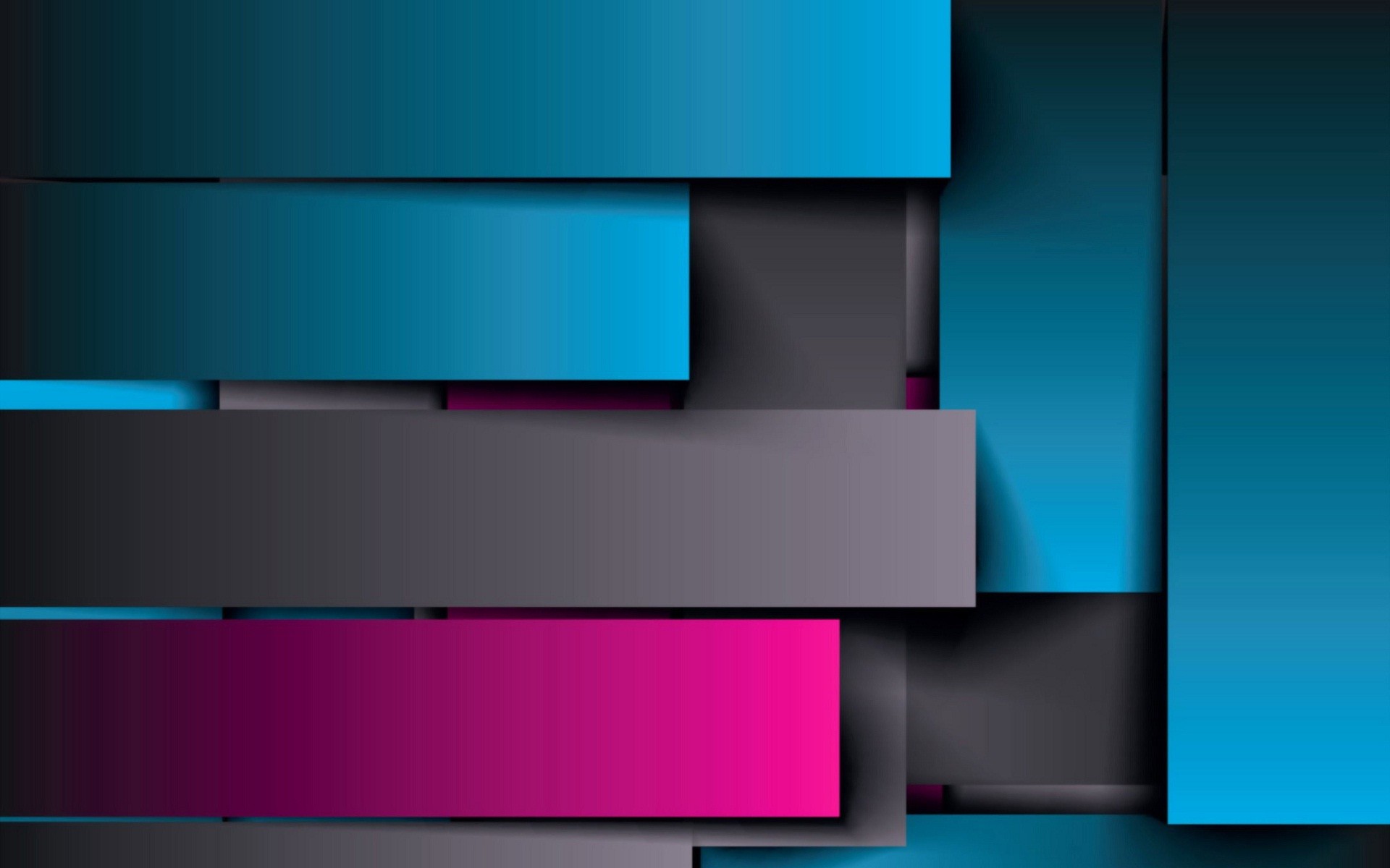 Shodow shine blue and pink abstract wallpaper