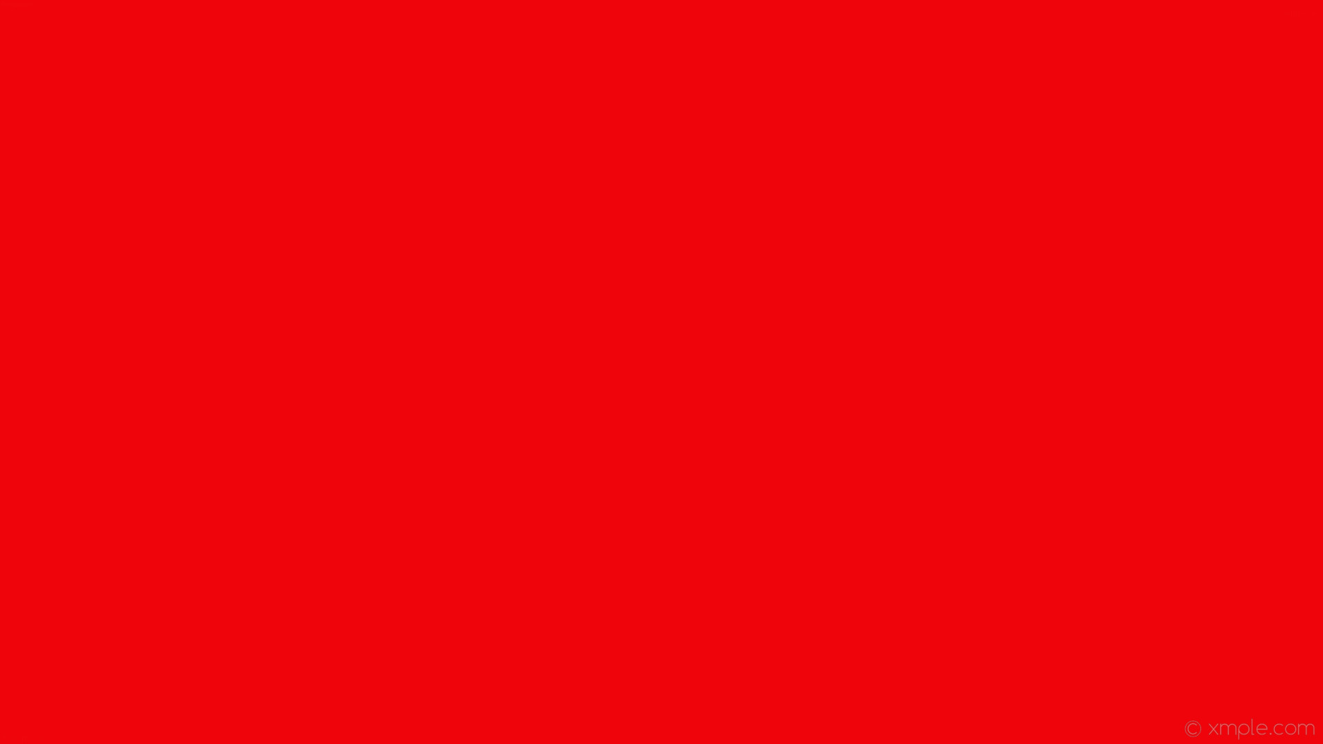 Wallpaper plain solid color red one colour single #ee040a