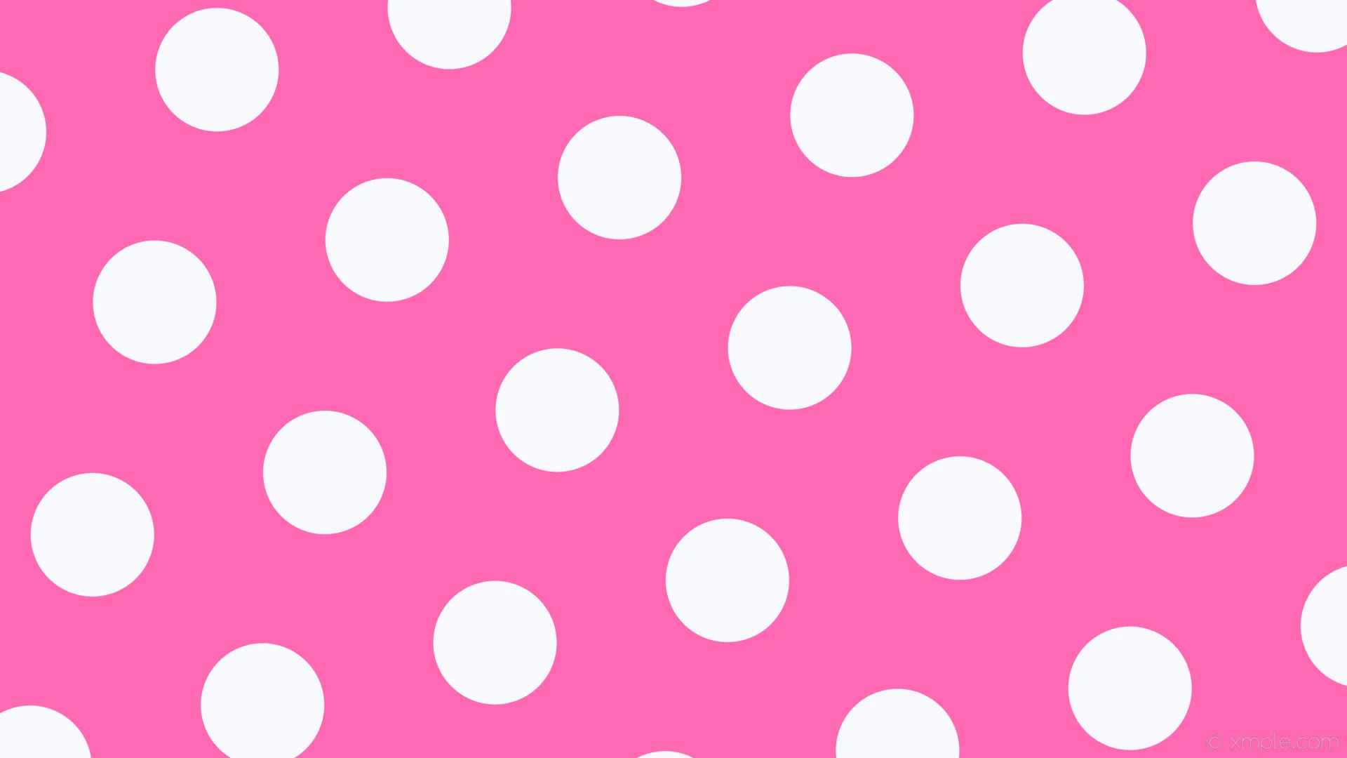 wallpaper polka dots hexagon pink white hot pink ghost white #ff69b4  #f8f8ff diagonal 15