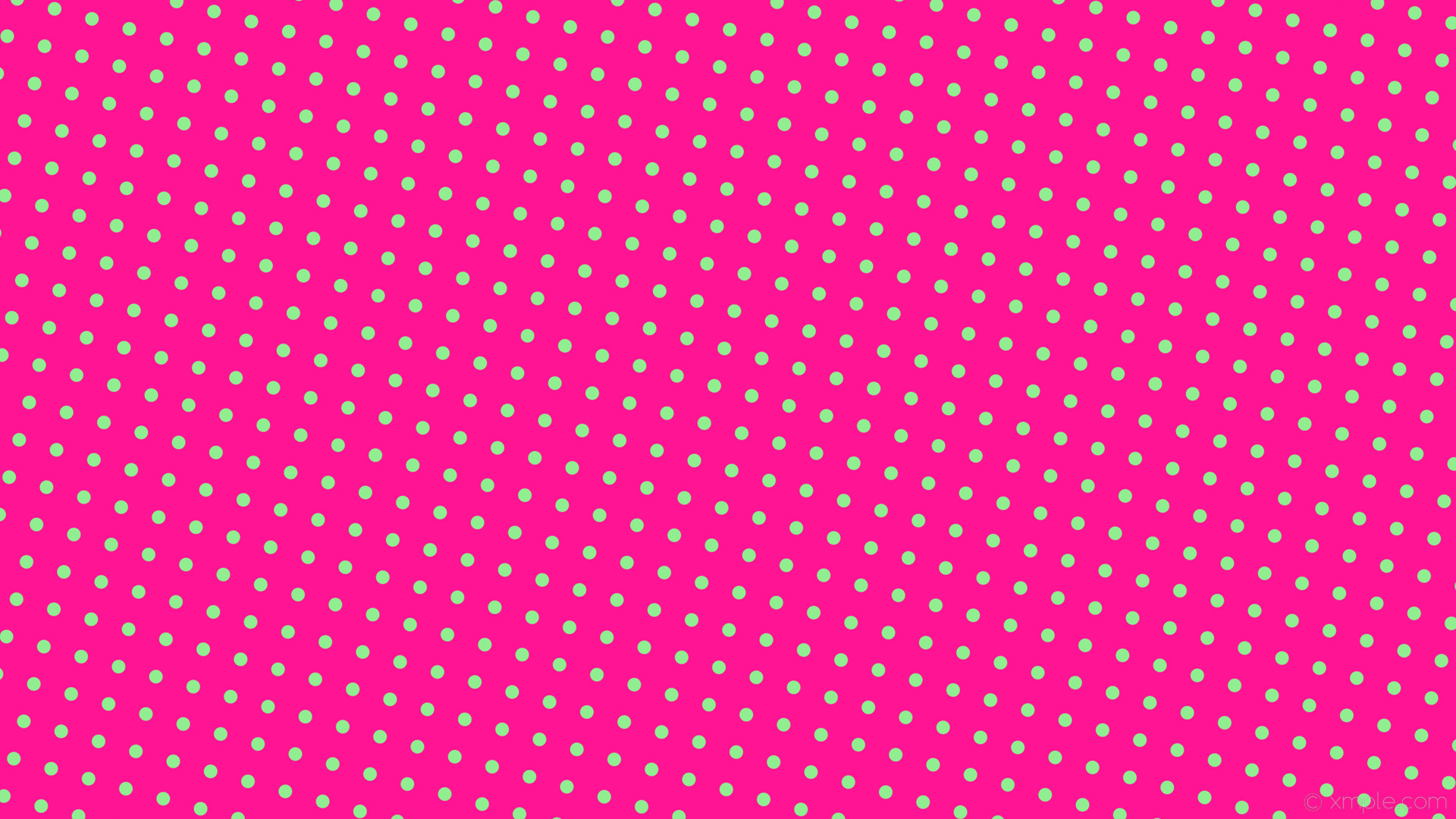 Wallpaper spots pink polka green dots deep pink light green #ff1493 ee90 255