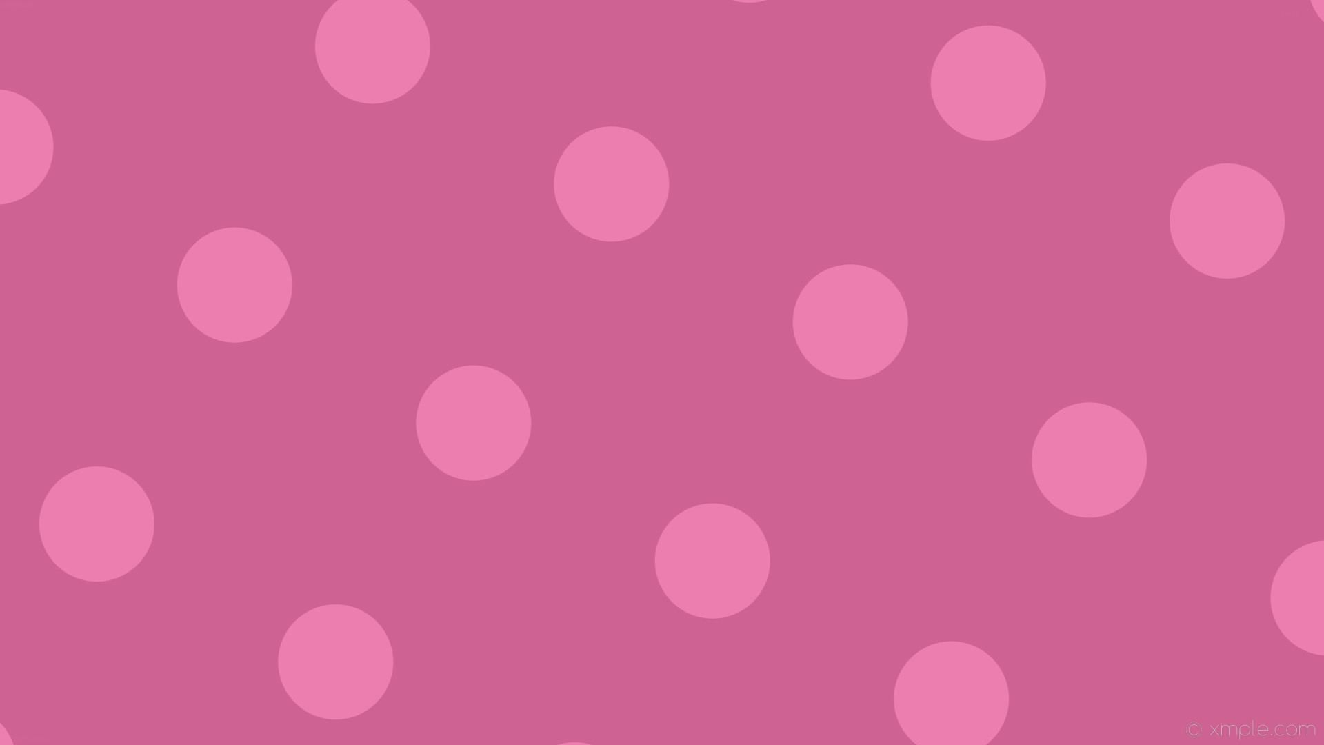 wallpaper pink polka dots spots #ce6393 #eb7eaf 330Â° 167px 400px