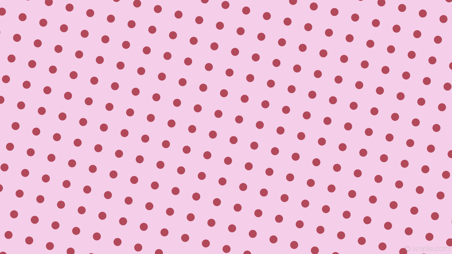wallpaper red spots pink polka dots light pink #f5cfe9 #b1495b 255Â° 34px  91px