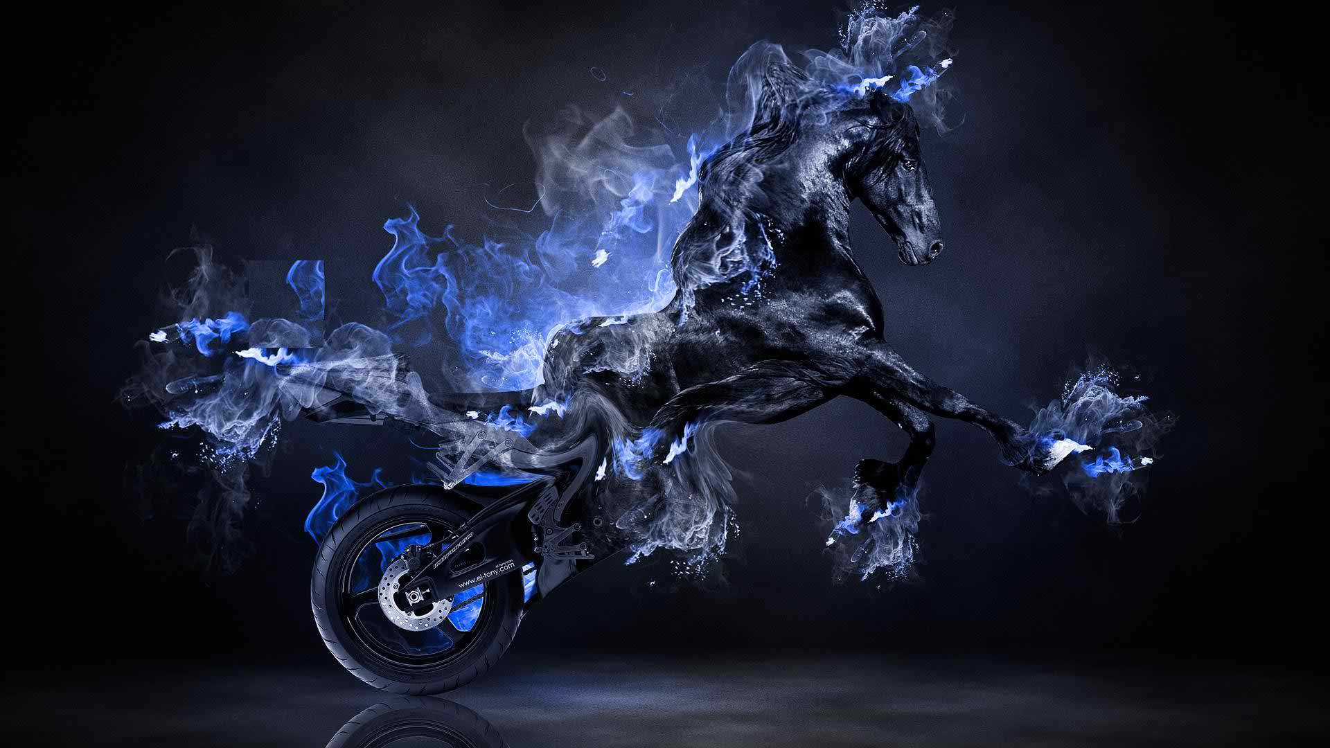 Blue Fire Desktop Wallpapers