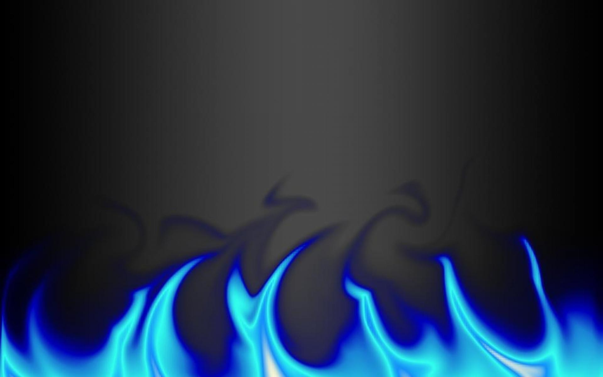 Wallpapers For > Blue Flame Wallpaper