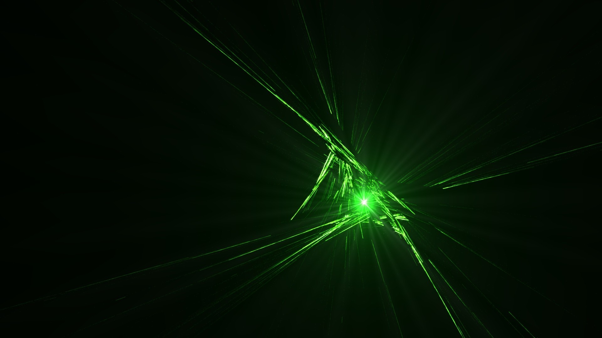 abstract, CGI, Green, Black, Beam Wallpapers HD / Desktop and Mobile  Backgrounds