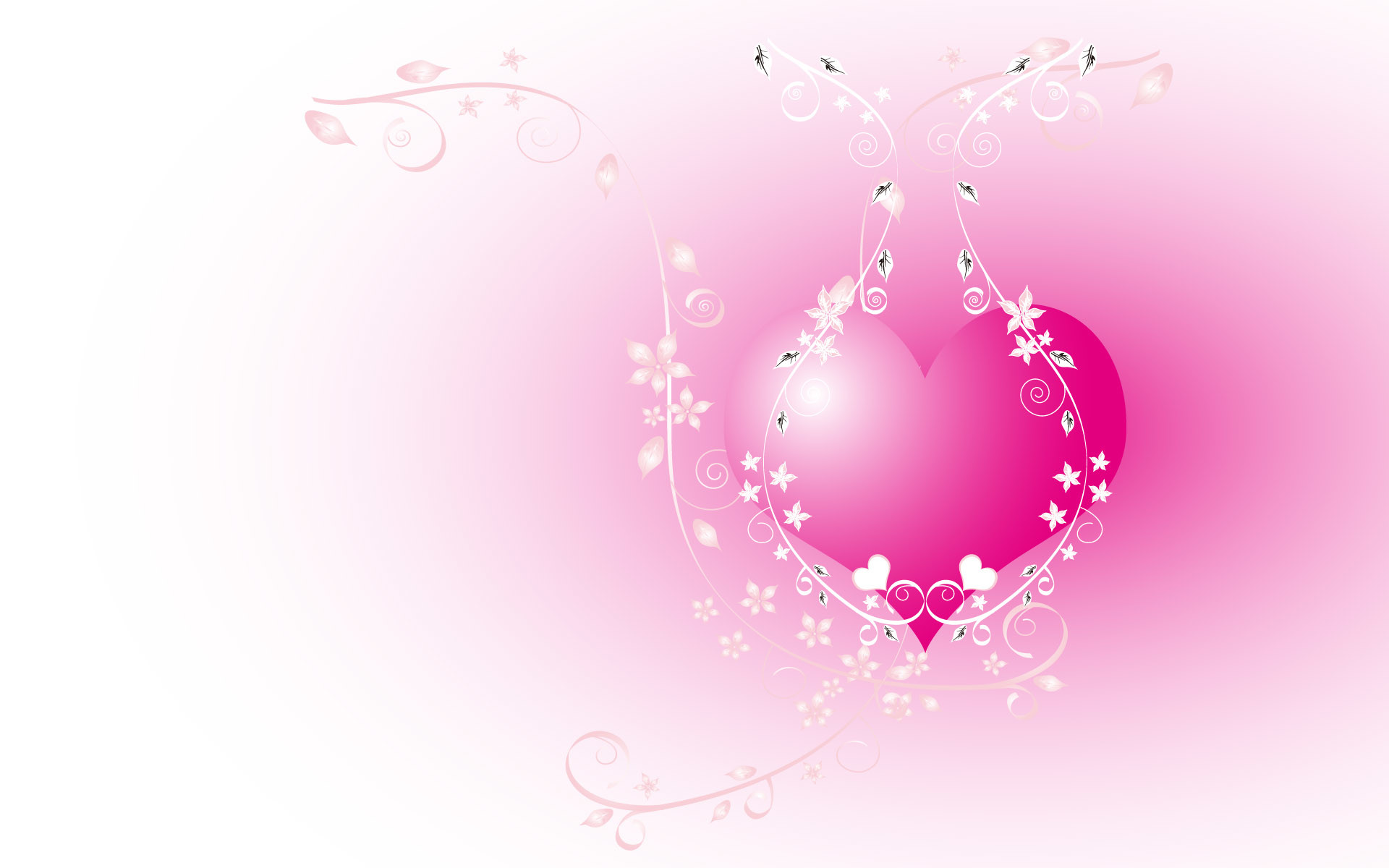 Download Hearts wallpaper, the pink heart image