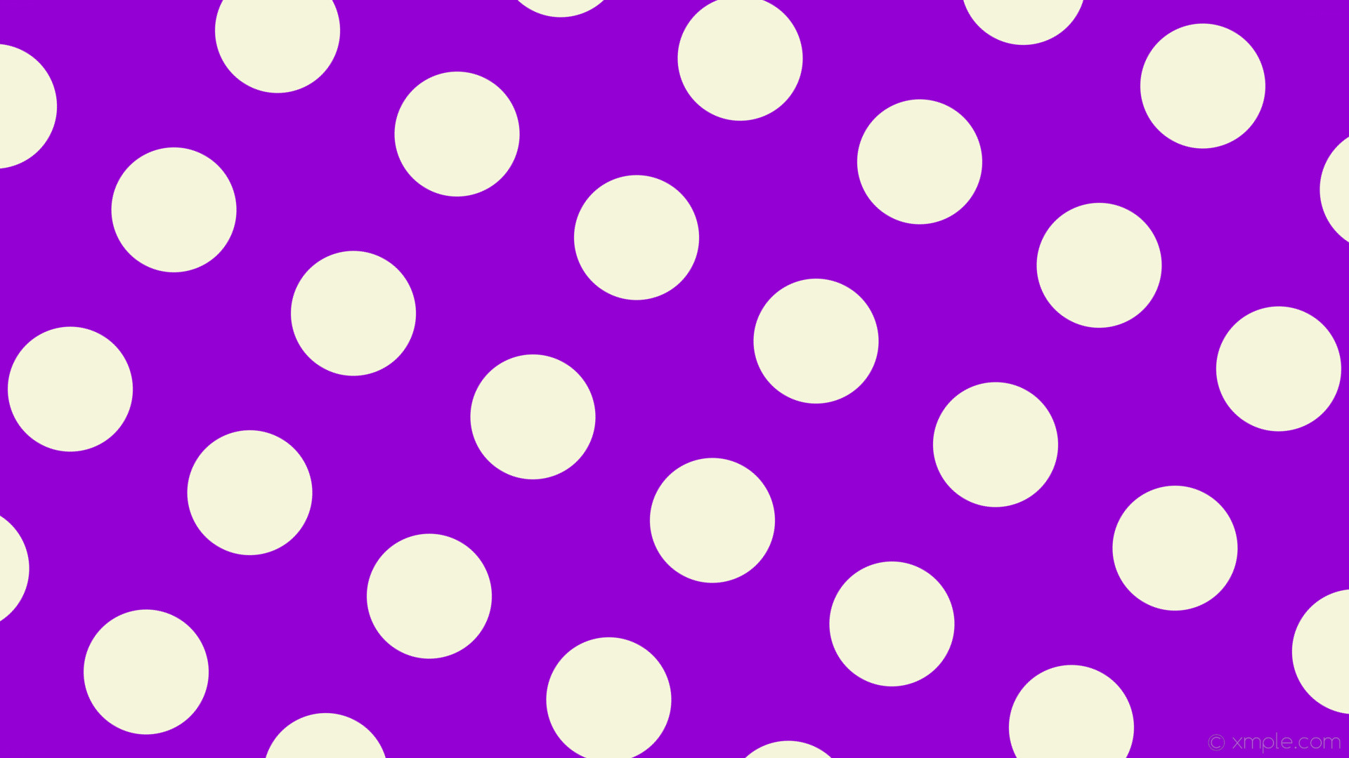 Purple And White Polka Dot Wallpaper