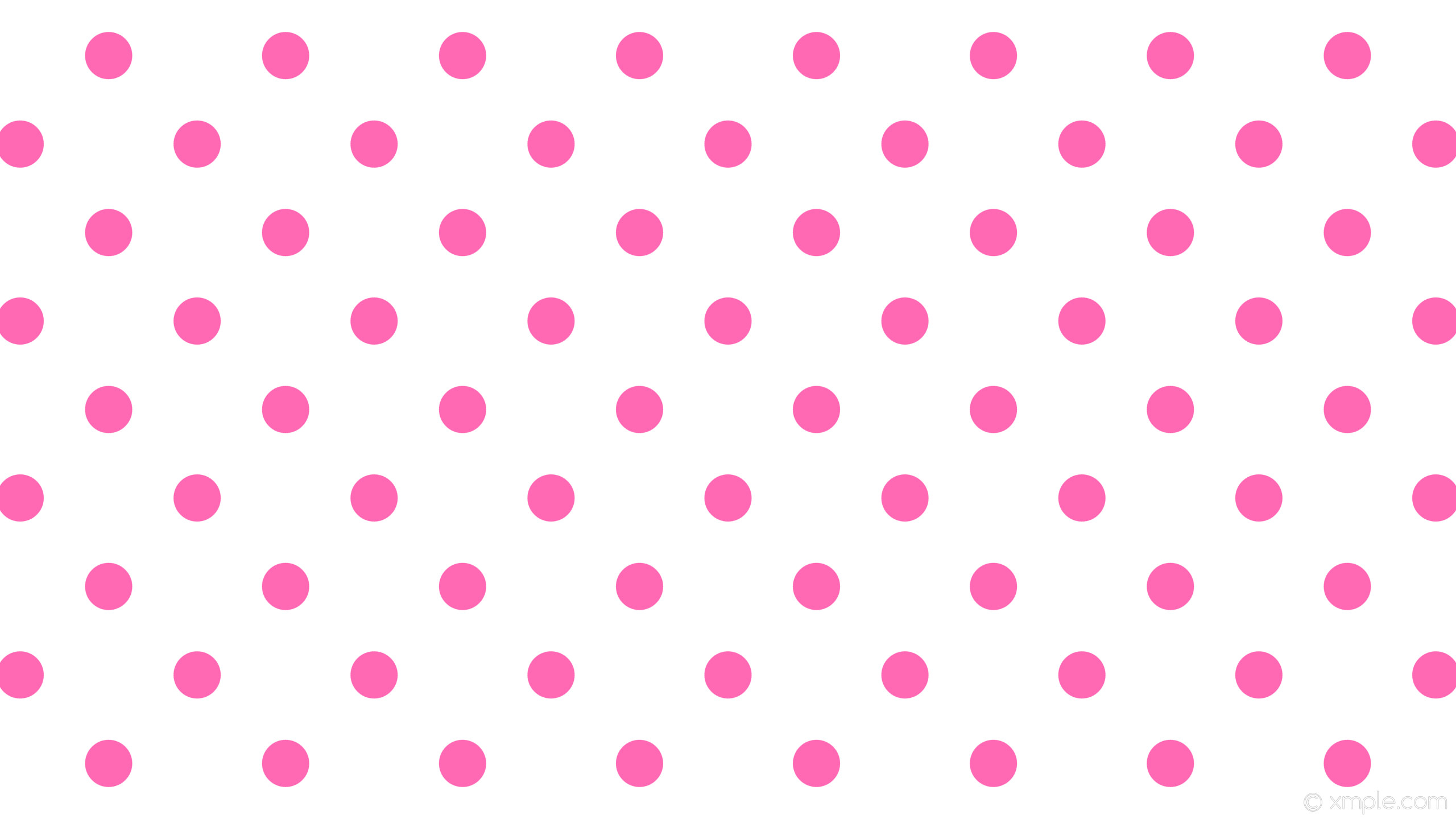 Wallpaper dots pink polka spots white hot pink #ffffff #ff69b4 45 83px 220px