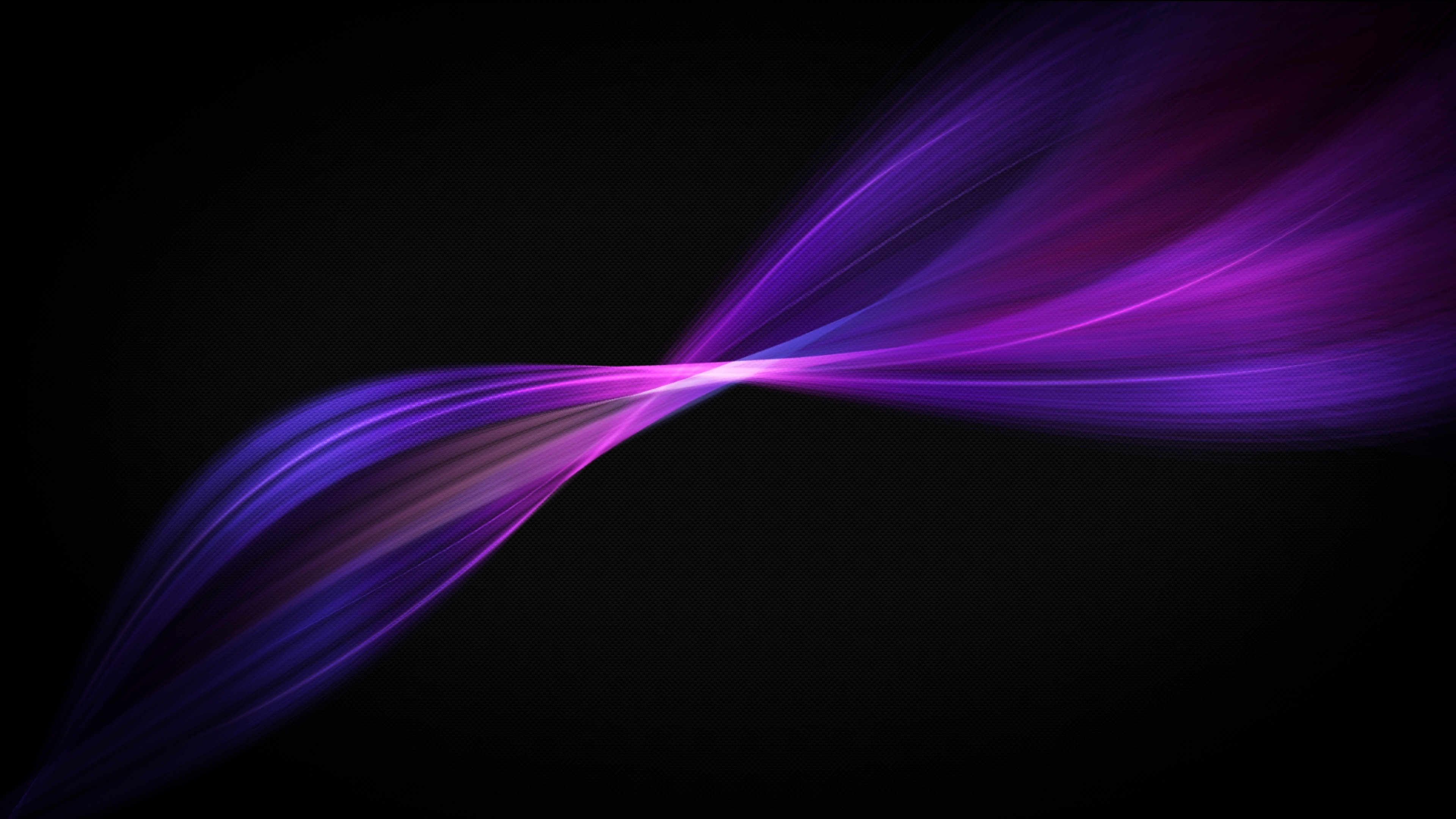 Preview wallpaper black, background, line, violet, color, graphics 3840×2160