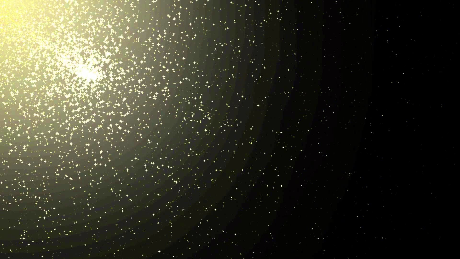 Particles ANIMATION FREE FOOTAGE HD Yellow Stars Across Black Background –  YouTube