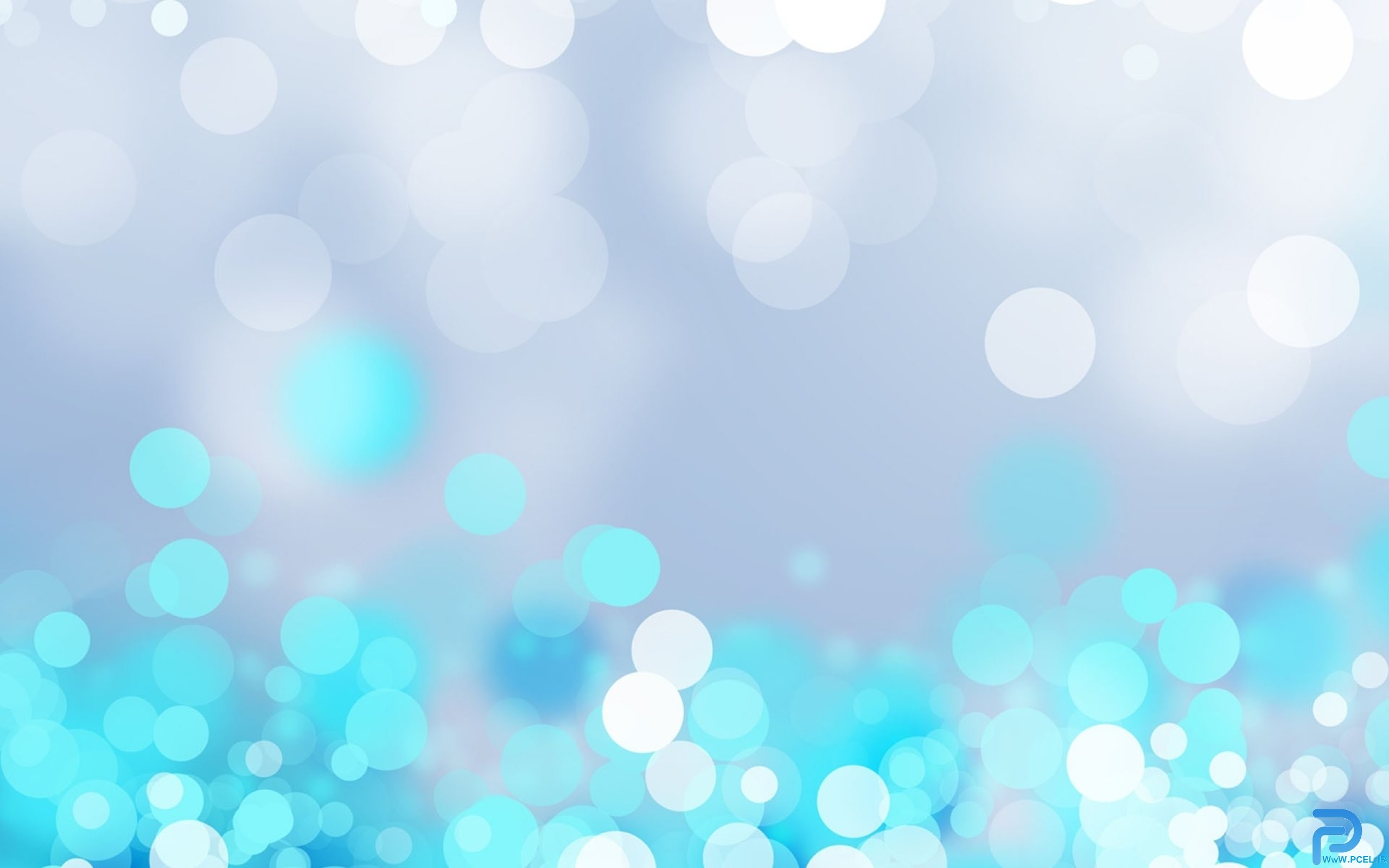 Light Blue and White Sparkle Wallpaper High Resolution