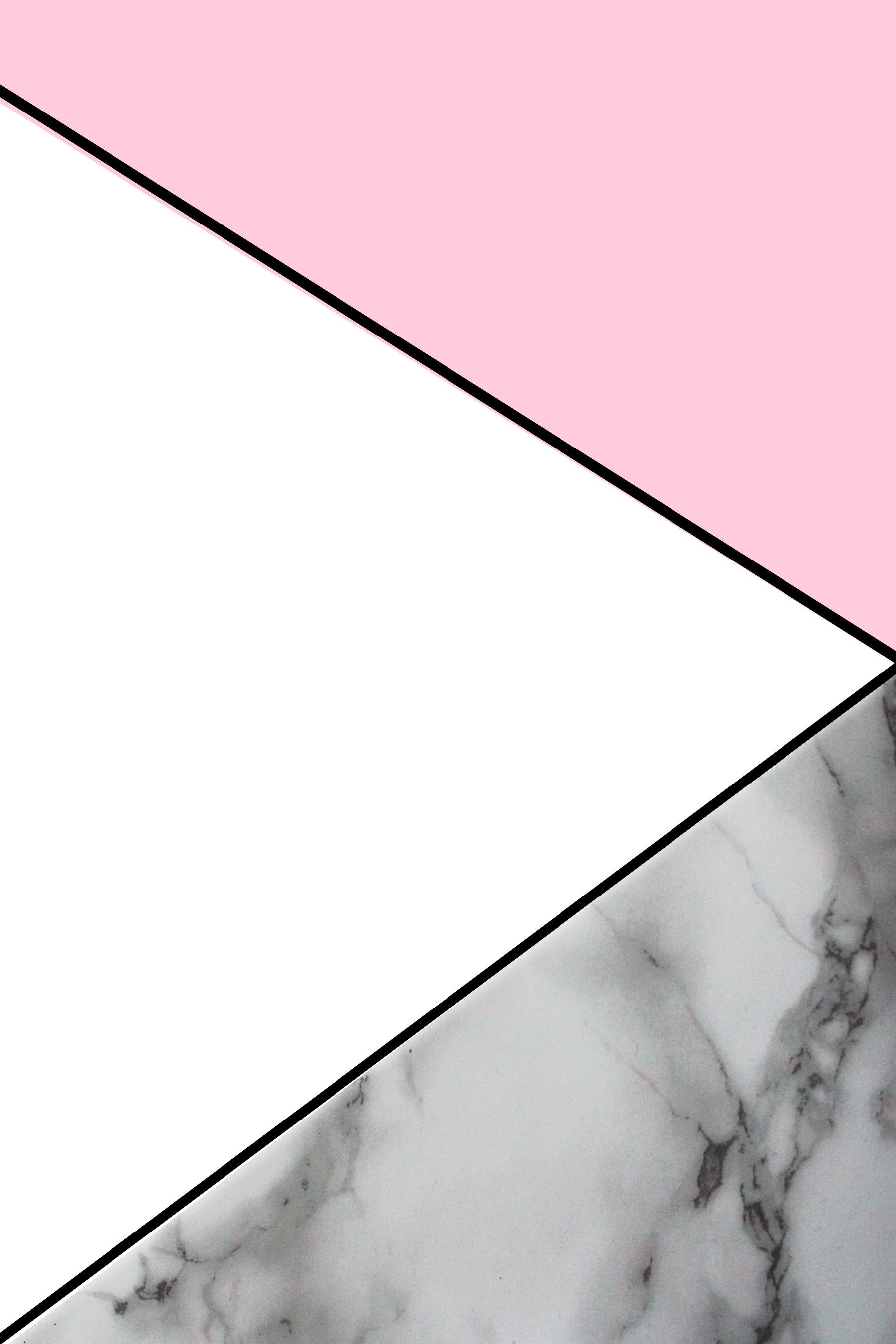 Phone wallpaper with marble and pretty pink