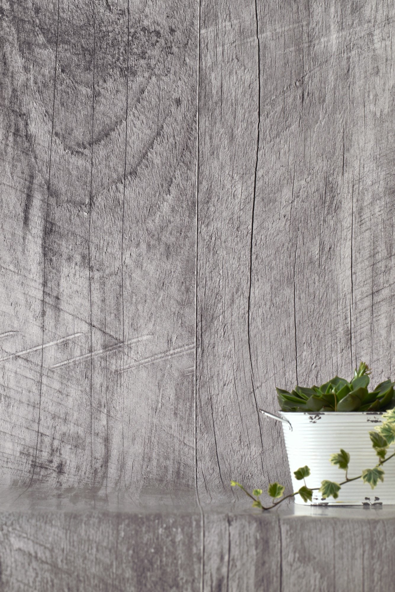 Barn Wood Gray Wallpaper