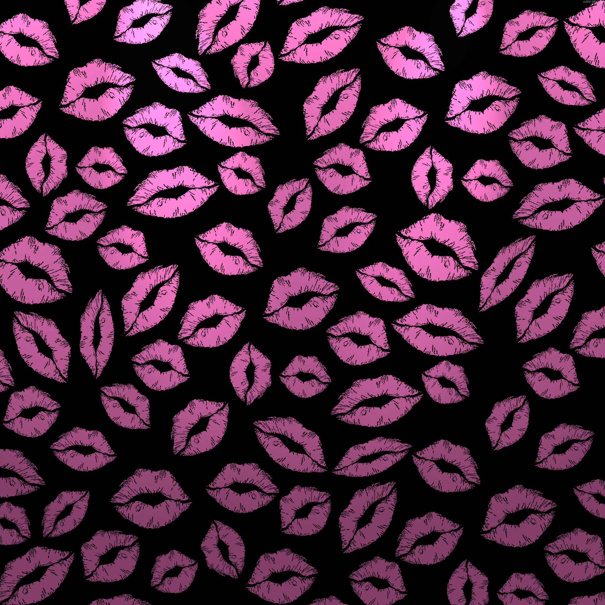 Pink Black And White Wallpaper