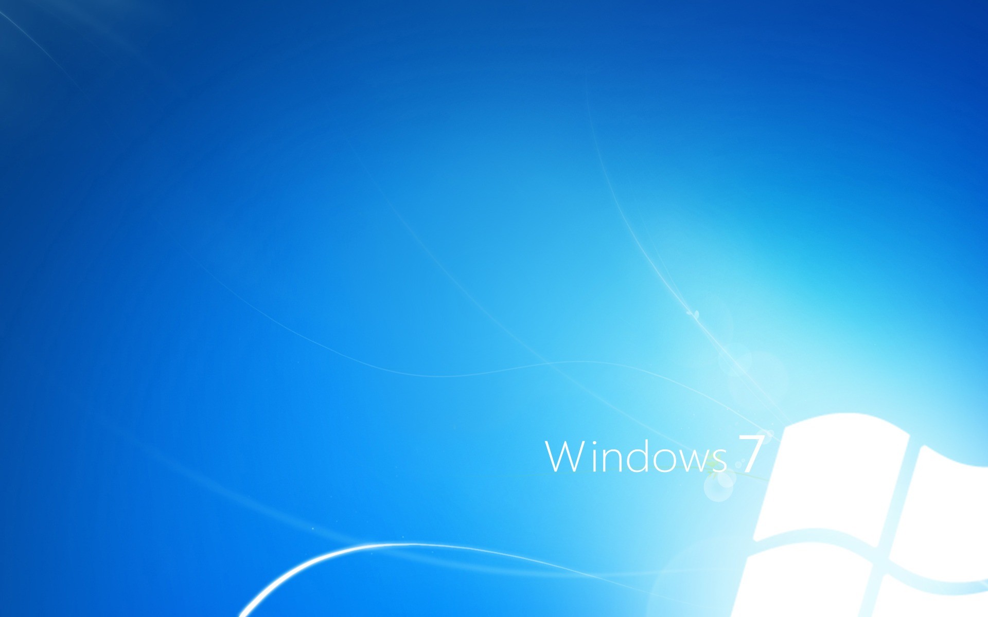 Windows 7 Light Blue Wallpaper Windows Seven Computers