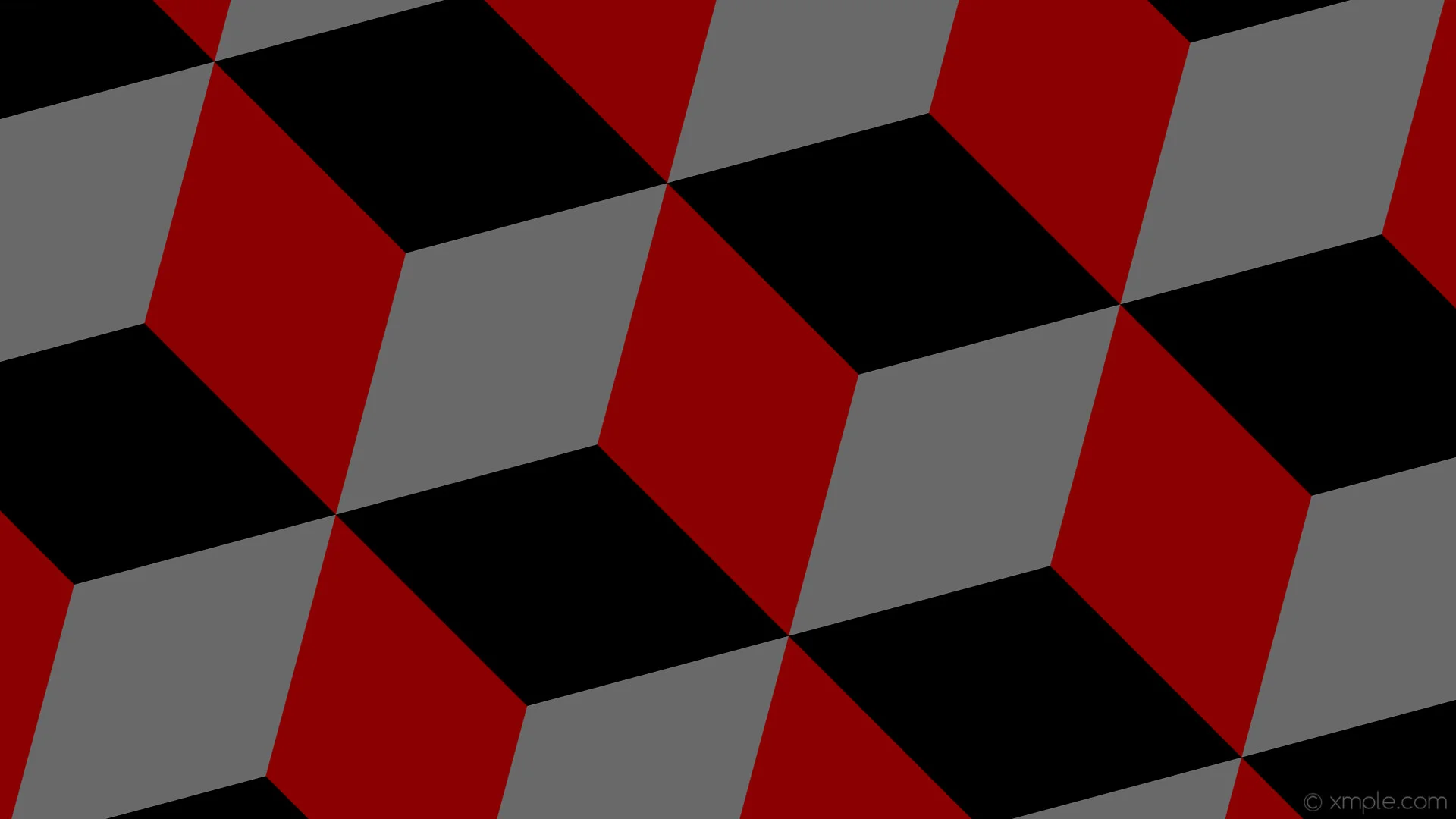 wallpaper red grey 3d cubes black dark red dim gray #8b0000 #696969 #000000