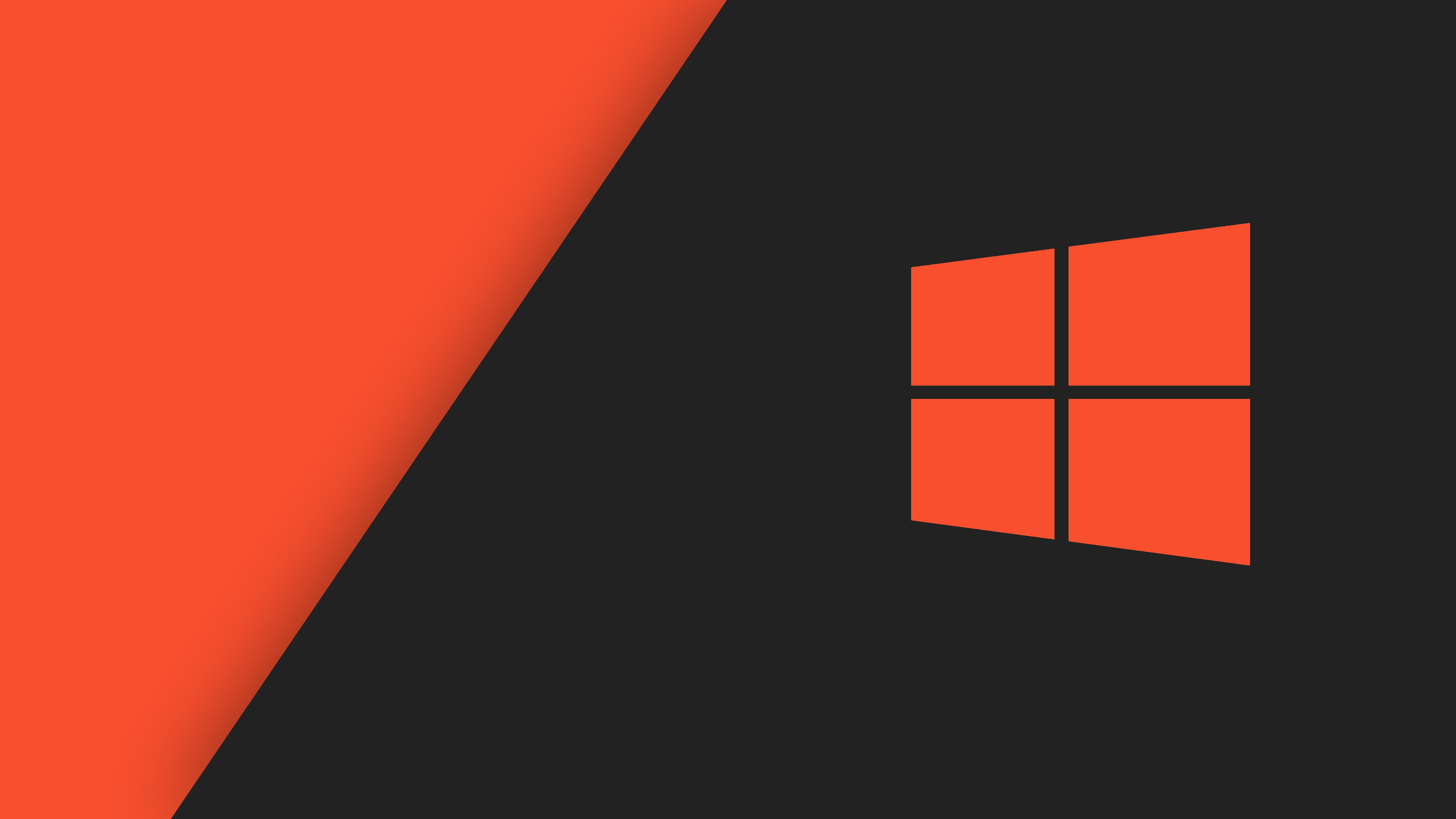 … Windows 10 Wallpaper Red/Grey by Spectalfrag