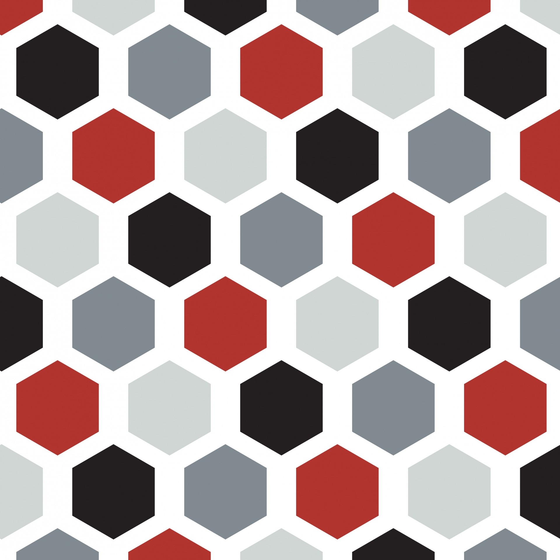 Stripes Background Grey Black Hexagon Seamless Wallpaper Pattern