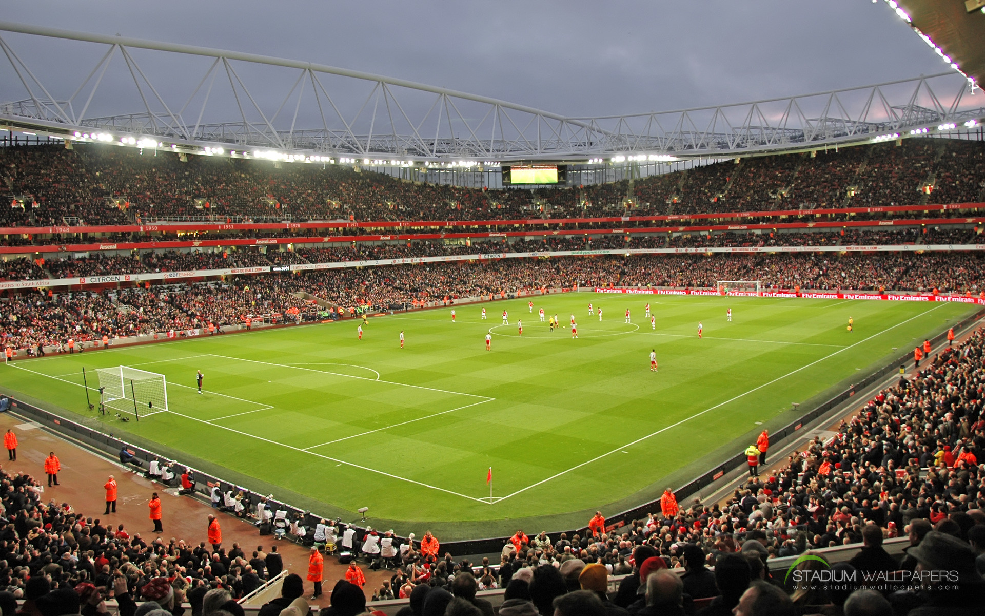 Emirates Stadium Holloway London HD Widescreen Wallpaper