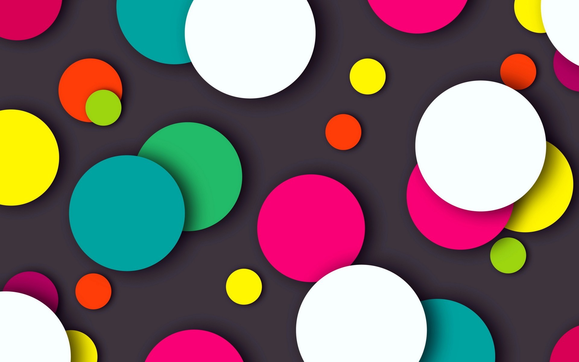 Abstract / Colorful Dots Wallpaper