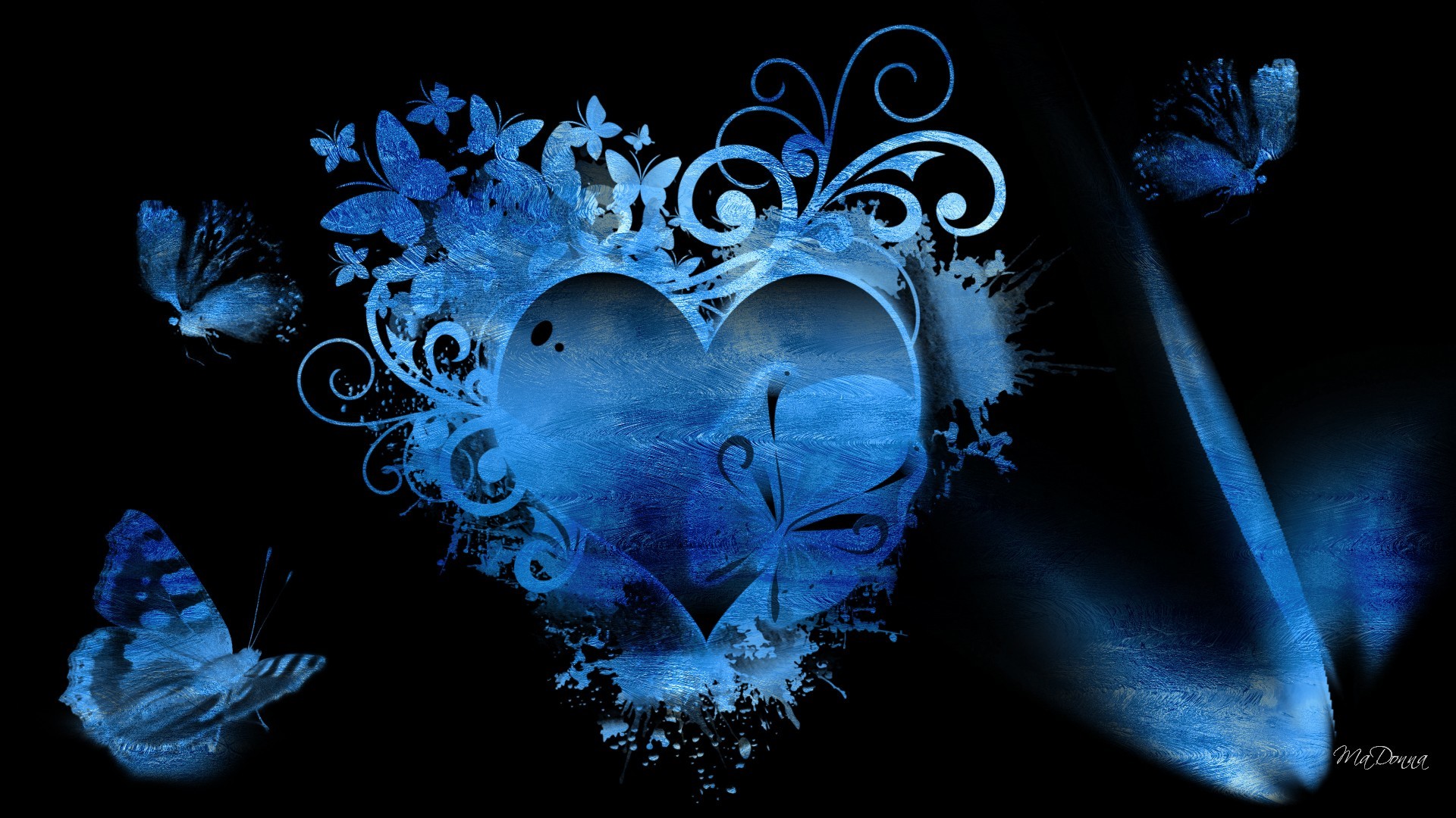 Blue Hearts Wallpaper – Wallpapers High Definition