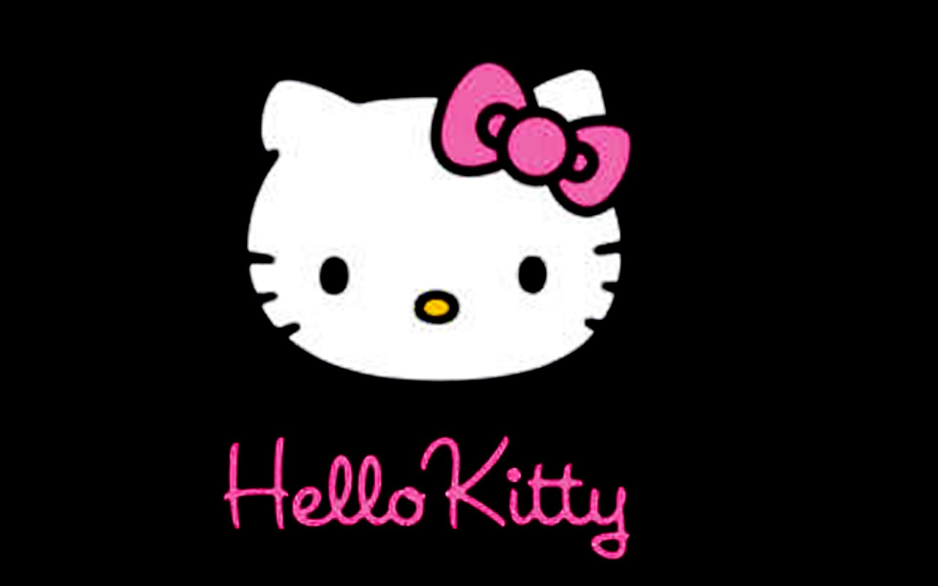 Hello Kitty Pink And Black Love Wallpaper For Android #xekd4