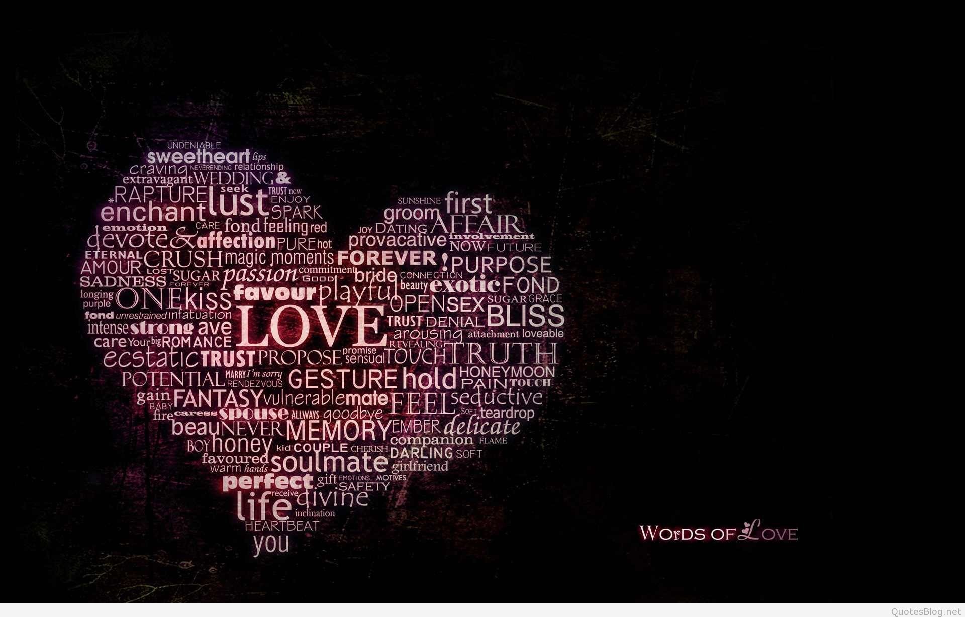Love quotes with black background Wallpapers6