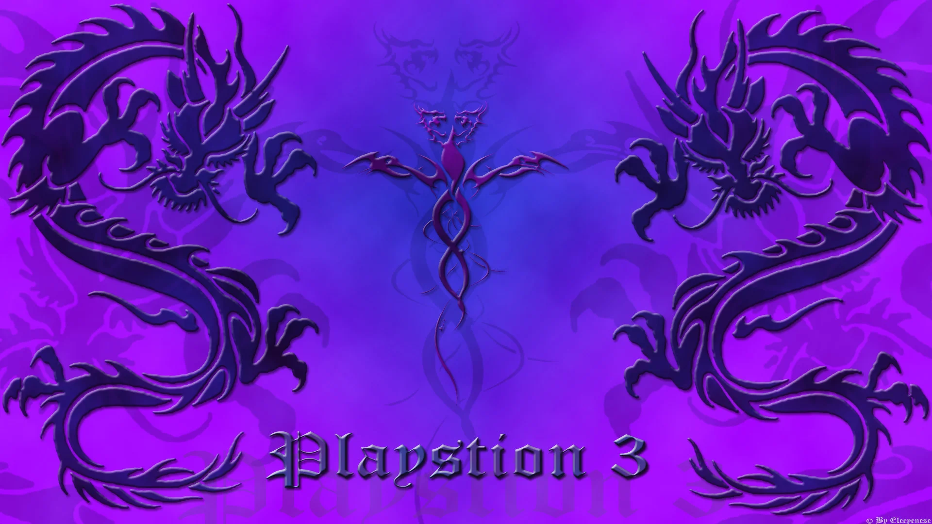 Purple Dragon PS3 Wallpapers