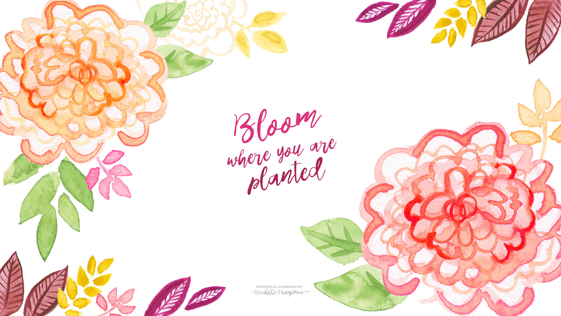 Floral desktop wallpaper – Google Search