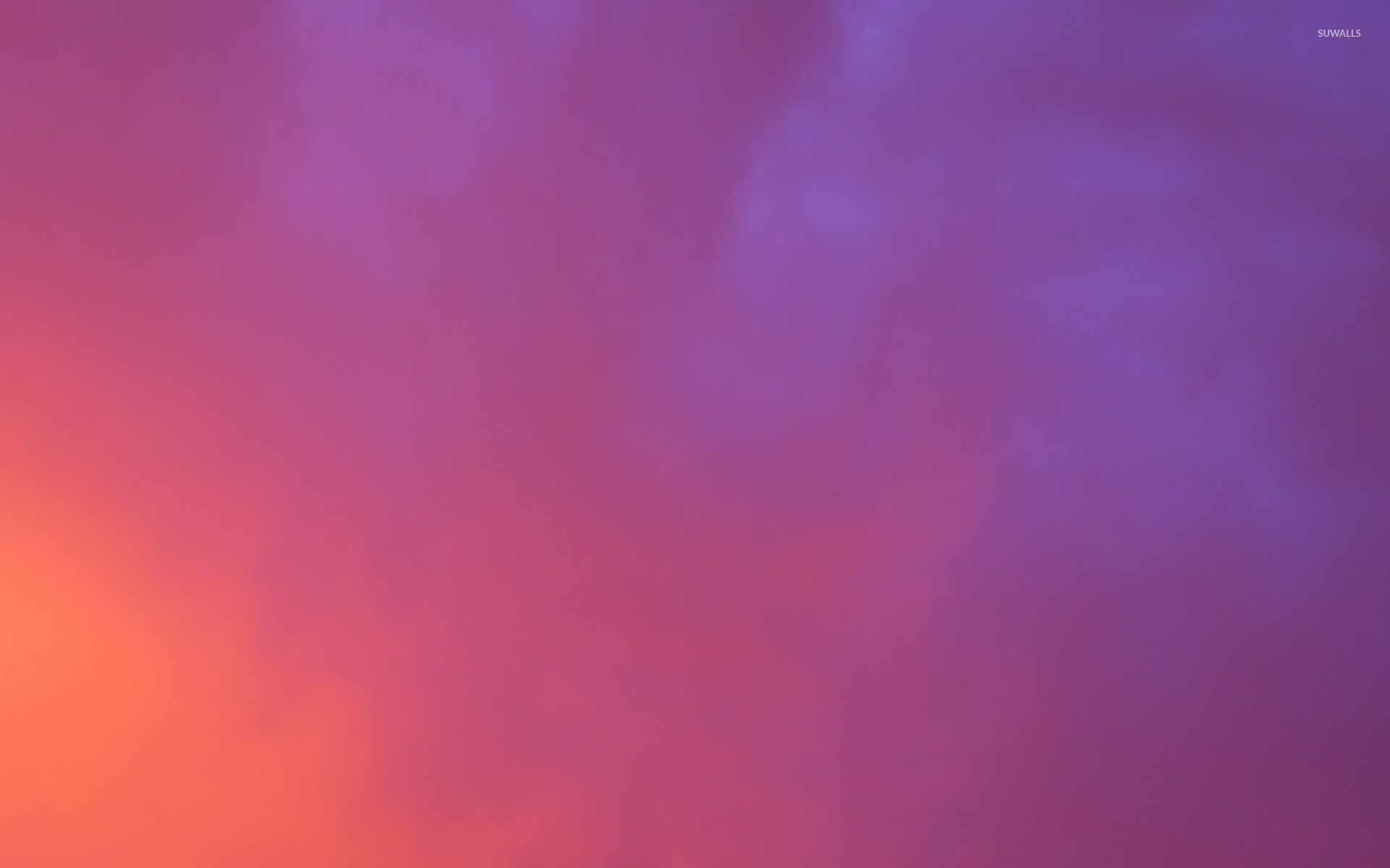 Purple sunset clouds wallpaper jpg