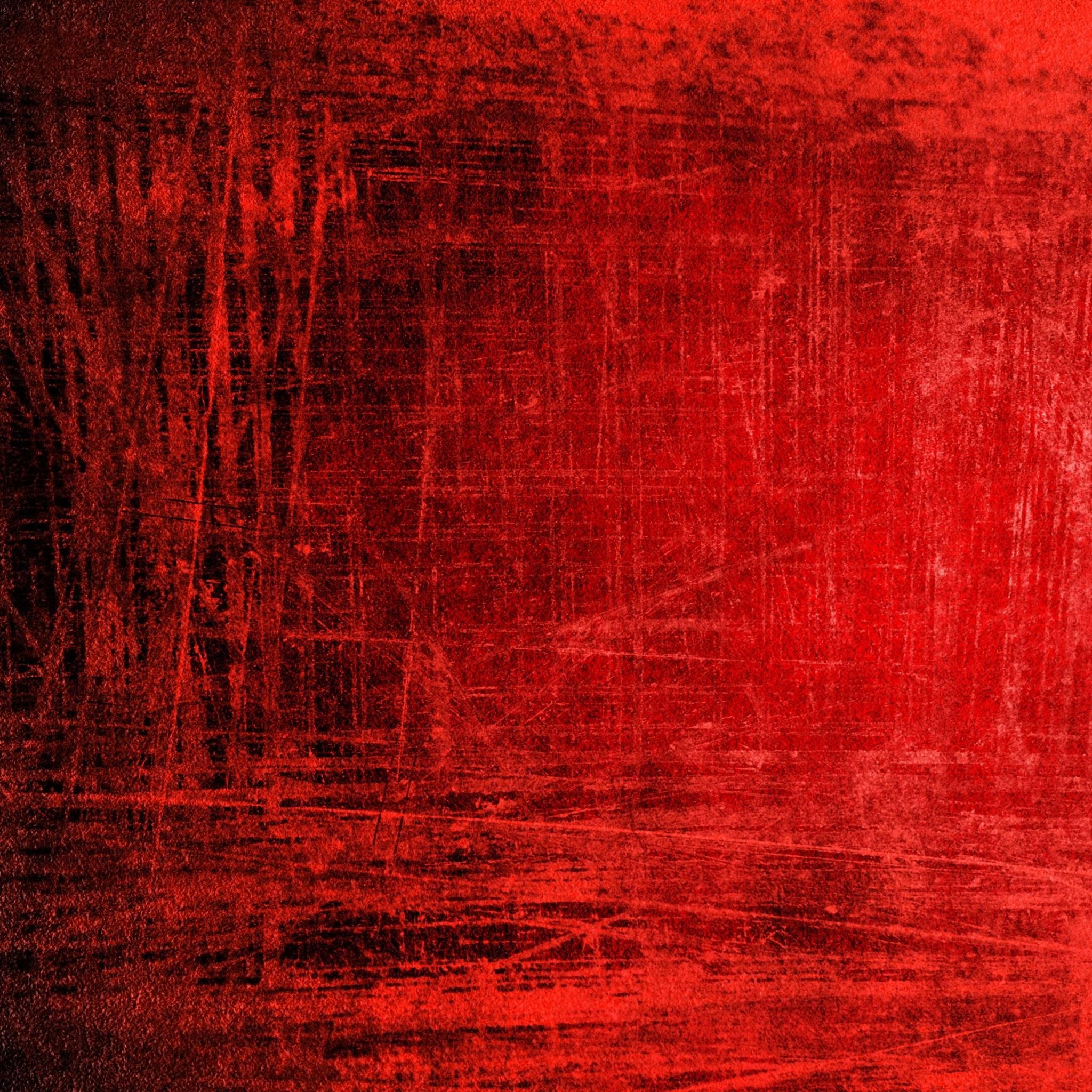 Red Background with Scratches
