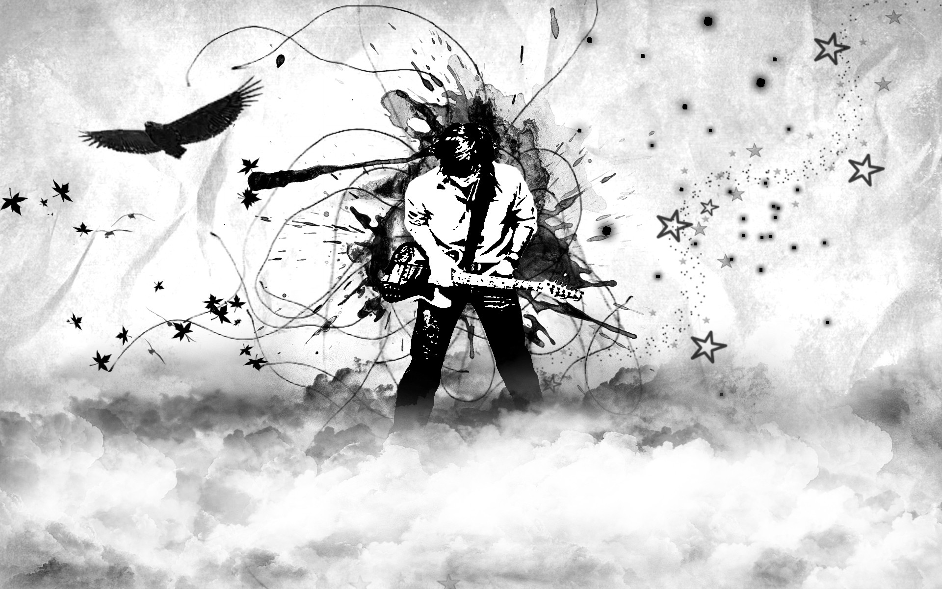 Cool black and white wallpaper by missycla on deviantart with black and white wallpaper