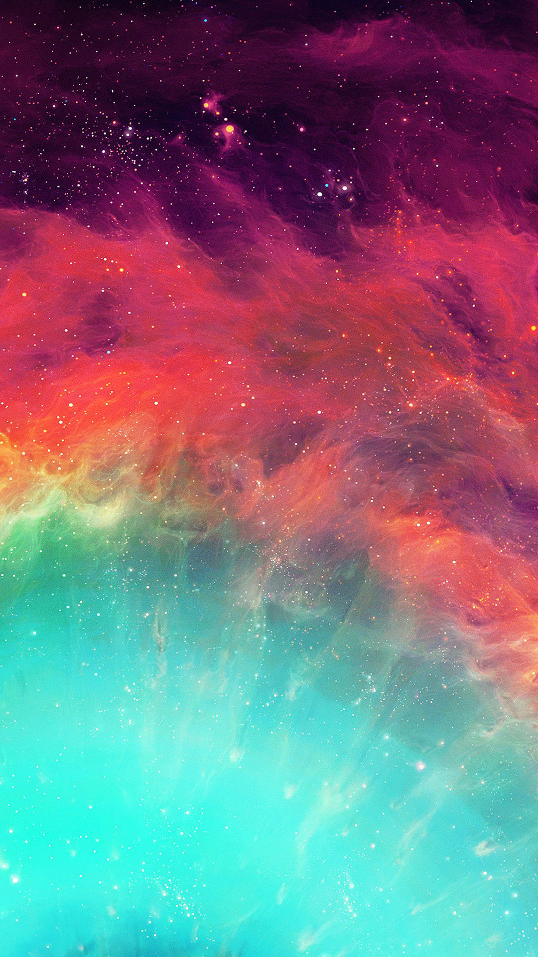 Eye Of God Colorful Nebula Detail #iPhone #wallpaper