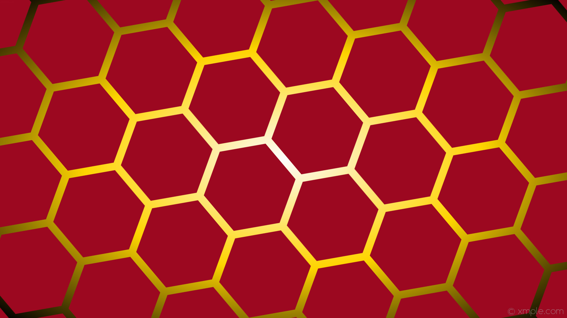 Wallpaper yellow glow black red gradient hexagon white gold b0820 #ffffff #ffd700 diagonal