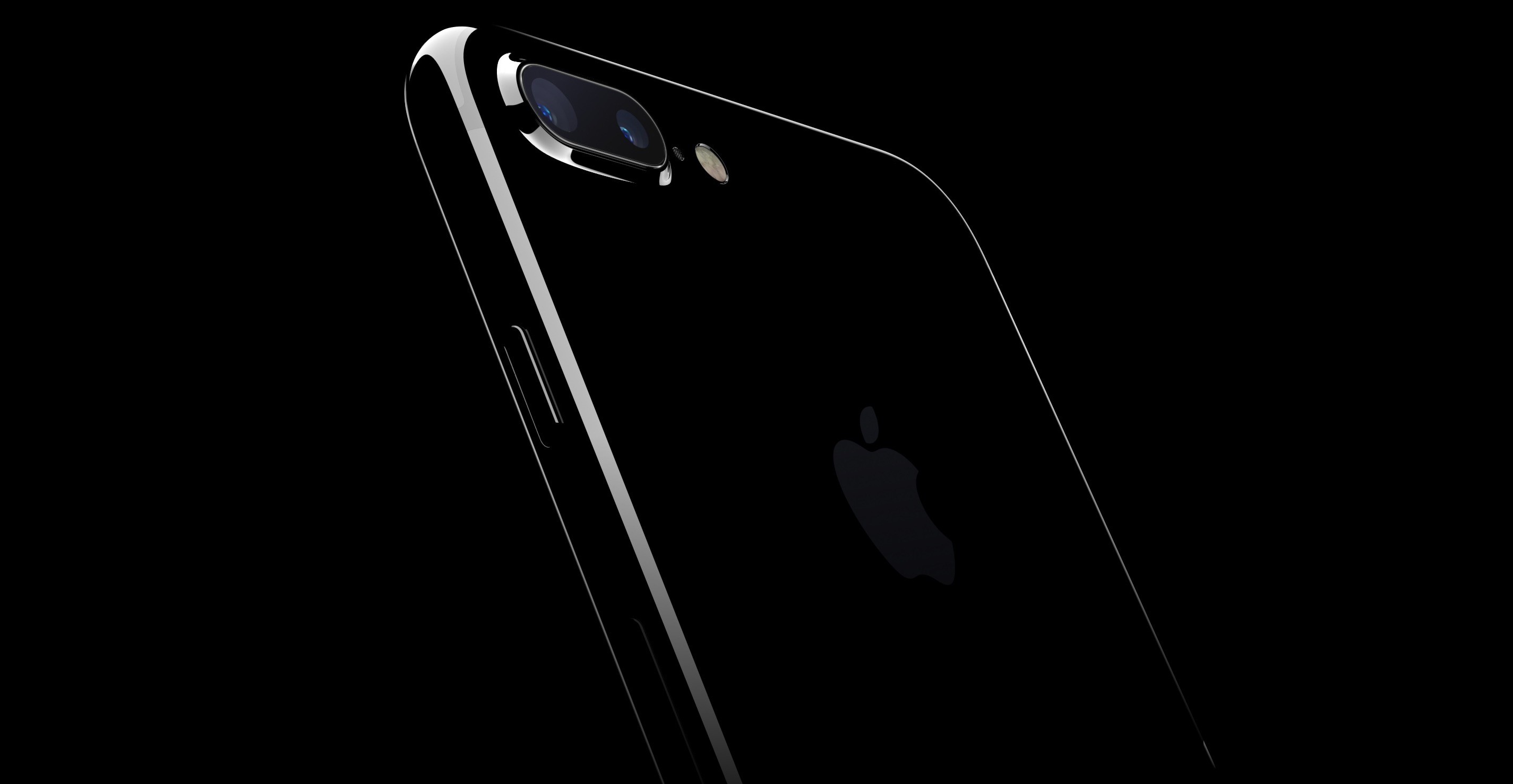High gloss Jet Black finish is exclusively available in 128GB and 256GB iPhone 7 models