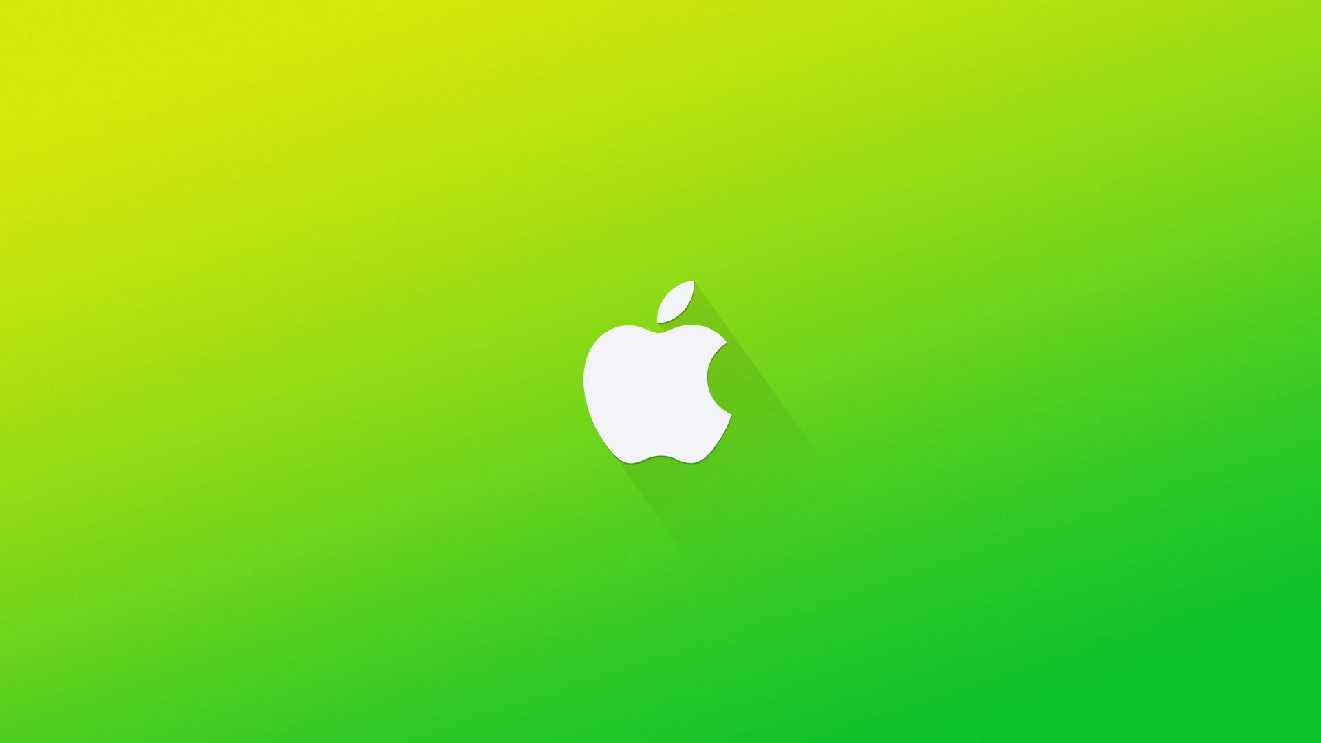 Hd pics photos attractive white apple logo in green background hd quality desktop background wallpaper
