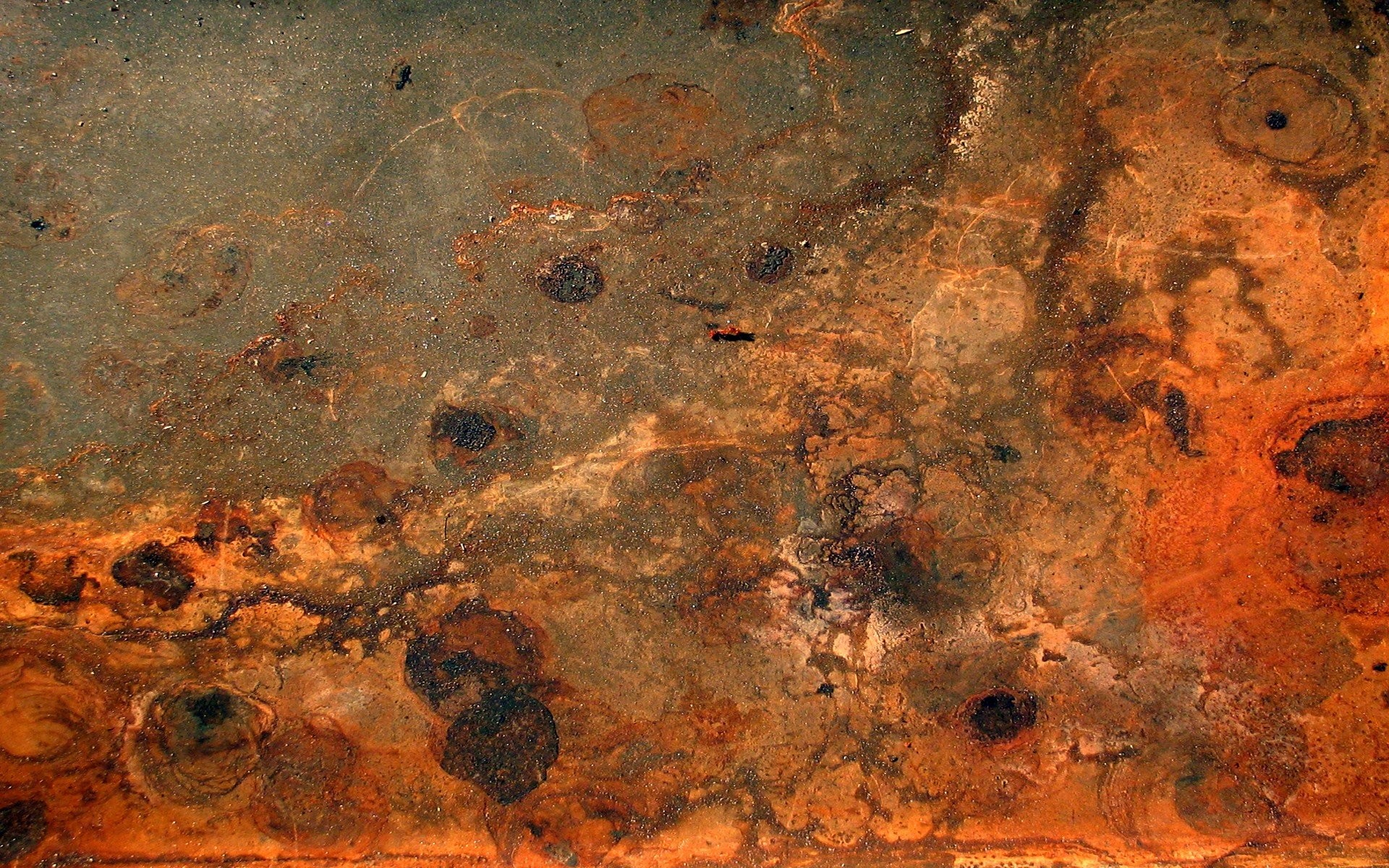 Rust textures red metal