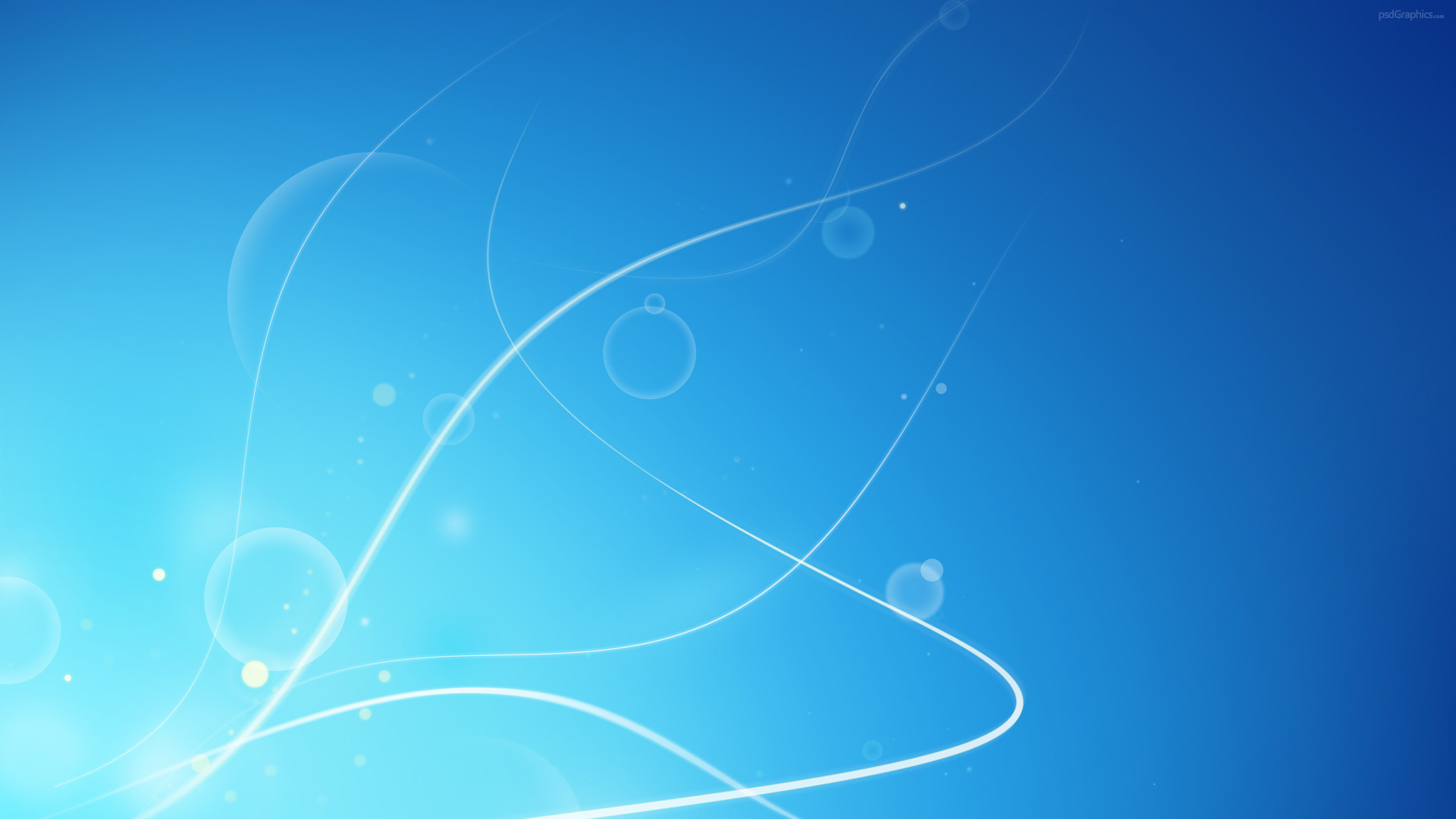 Blue Background HD Image Computers / Windows 7