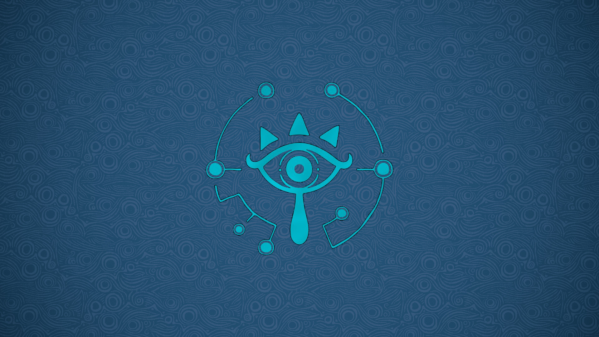 ArtREQUEST Can someone make a wallpaper with the Sheikah Symbol and the Swirl Background, sort of like this