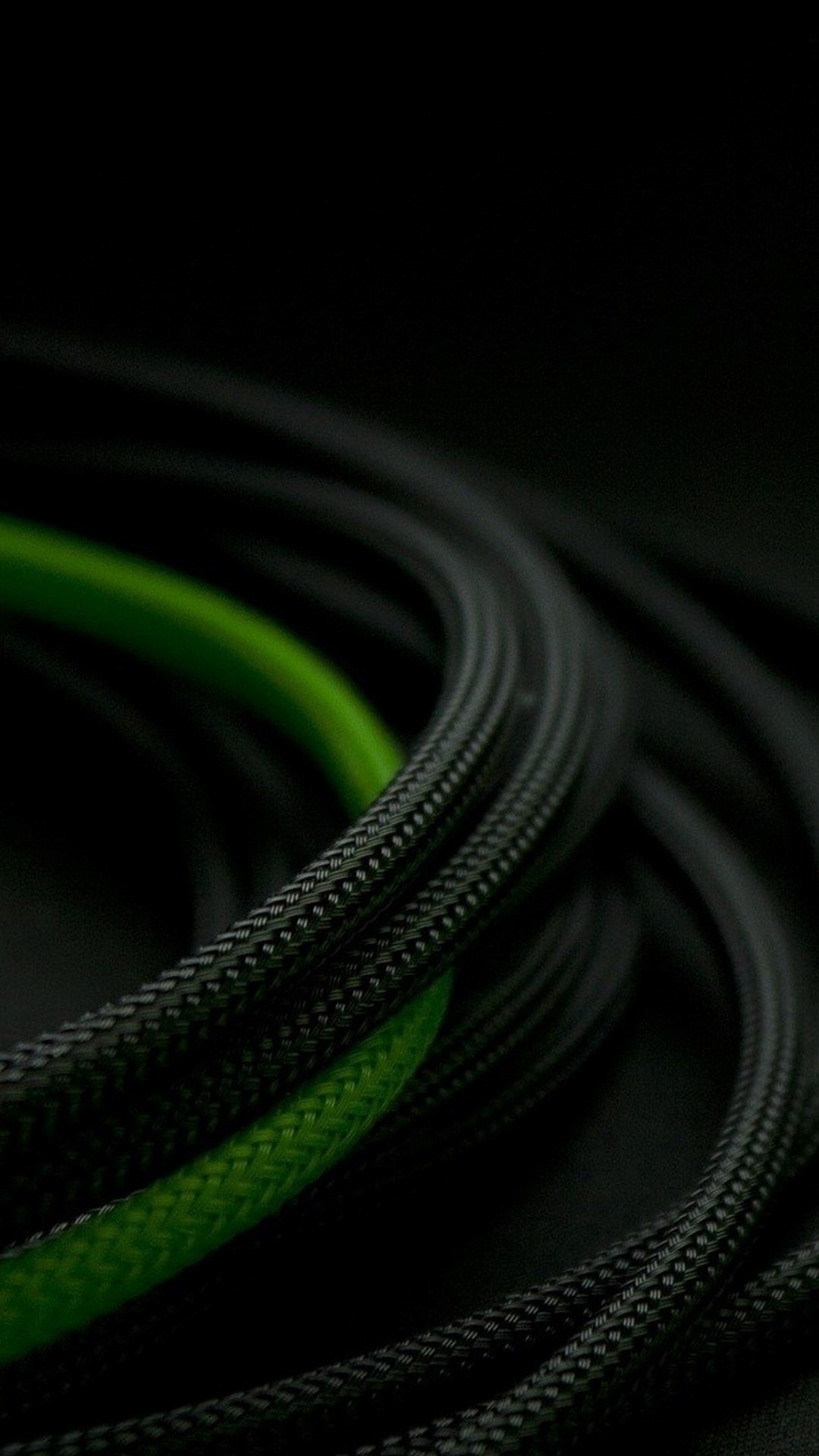 Black and Green Rope iPhone 6 Wallpaper