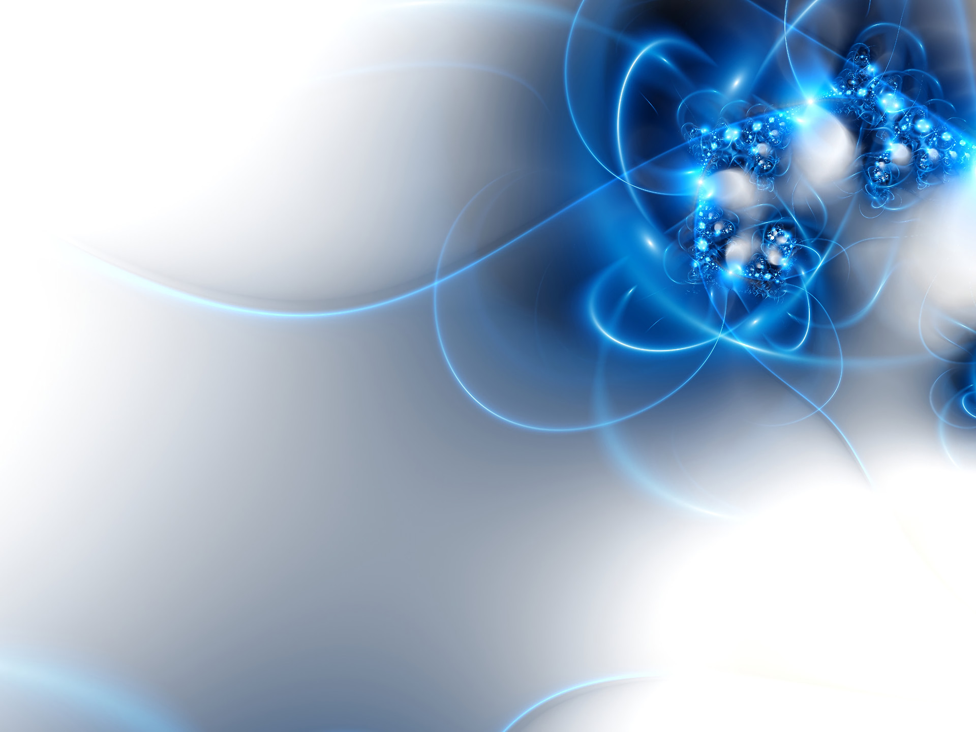 Abstract Blue Bokeh HD Wallpaper Background ID16981