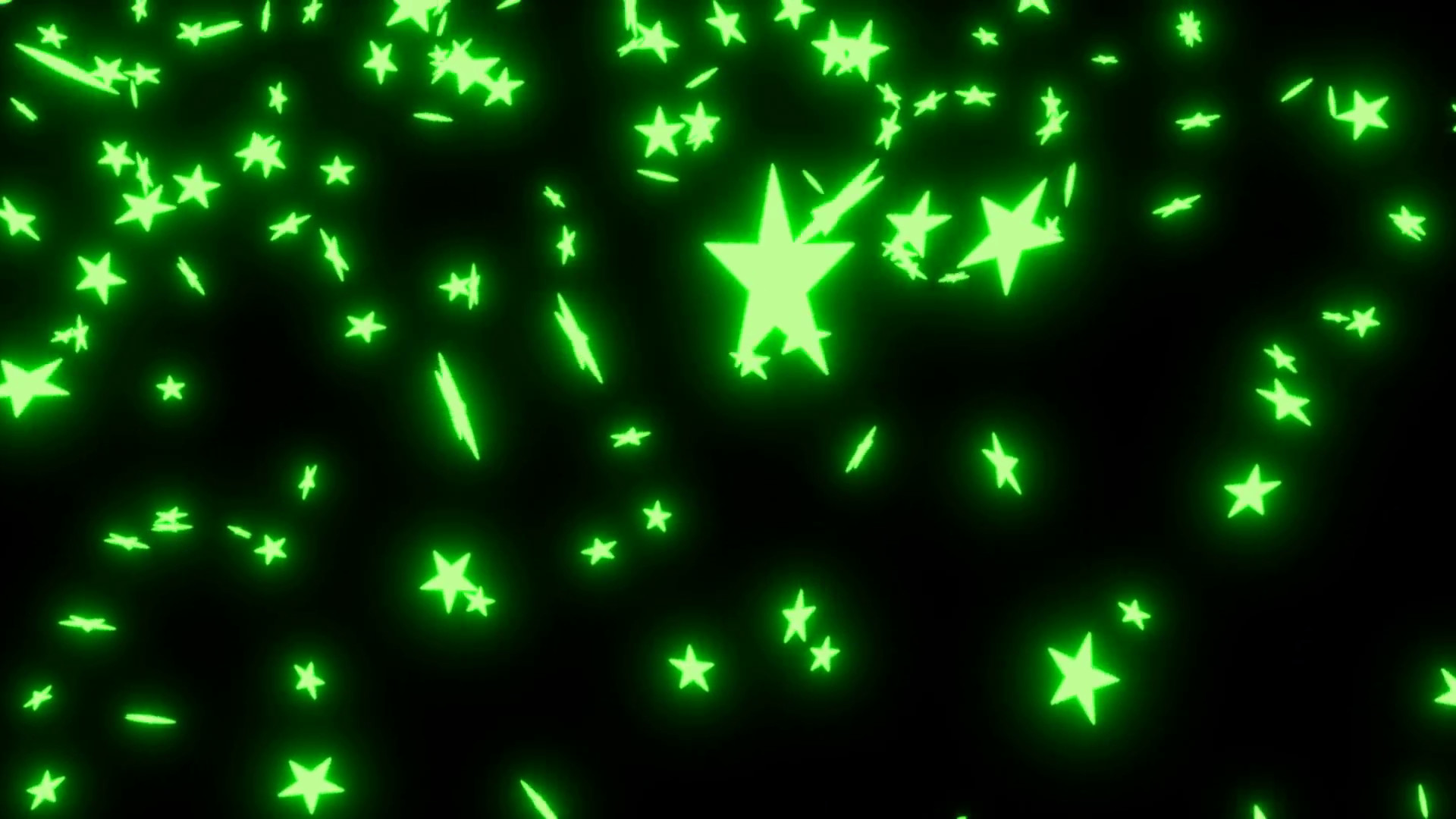Animated falling neon green stars on black background 2. Motion Background – VideoBlocks