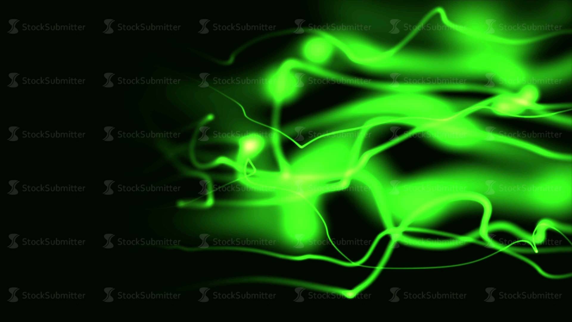 Green Neon Curvy Strokes Material Background for Presentation. Lines Light  Art Animation. 4K – YouTube