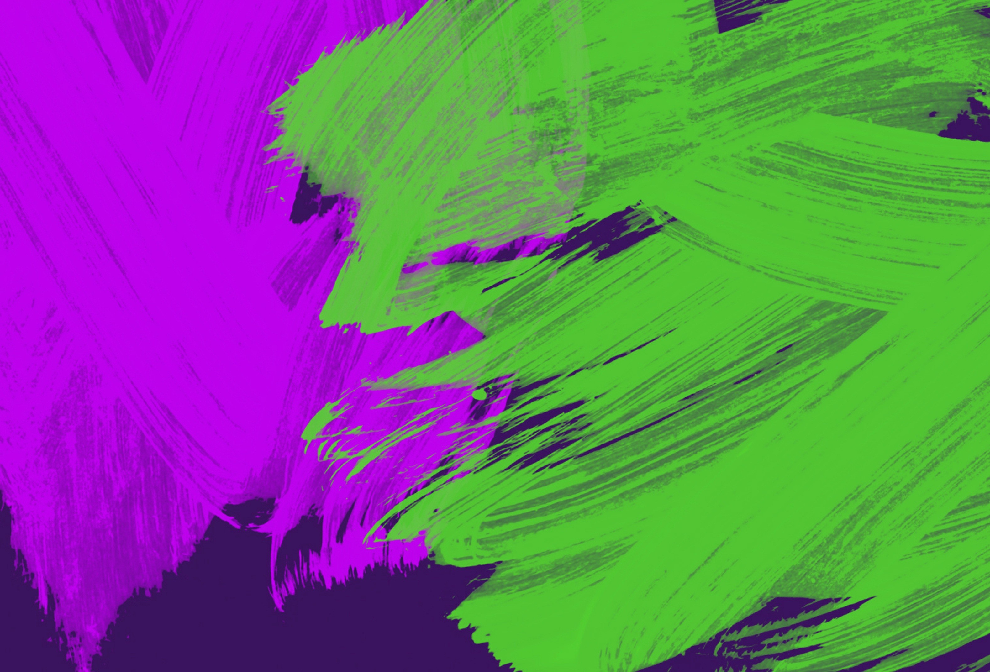 background with neon purple and green touches