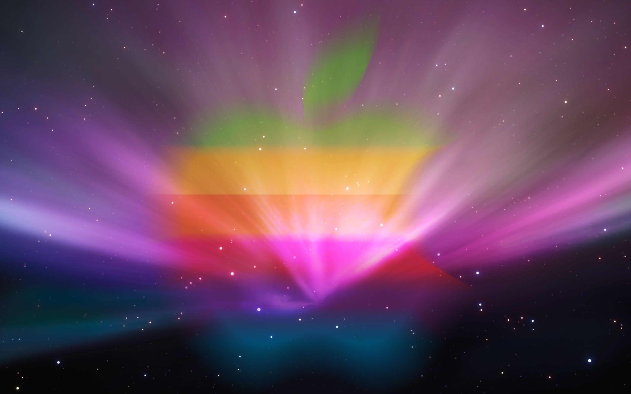 Rainbow color effect full hd mac apple os desktop wallpaper free .