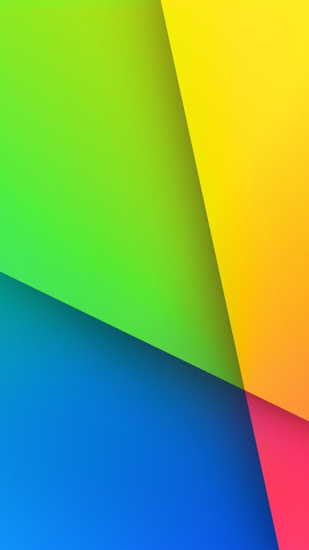 Colorful yellow blue pink green background 1080×1920