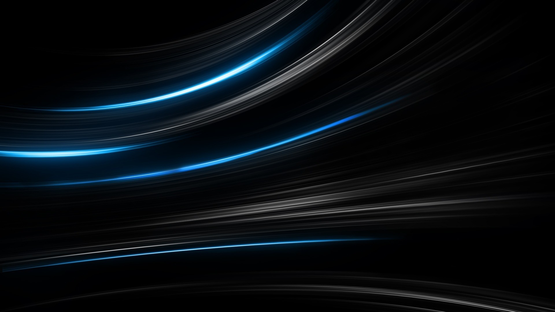 Preview wallpaper black, blue, abstract, stripes 1920×1080